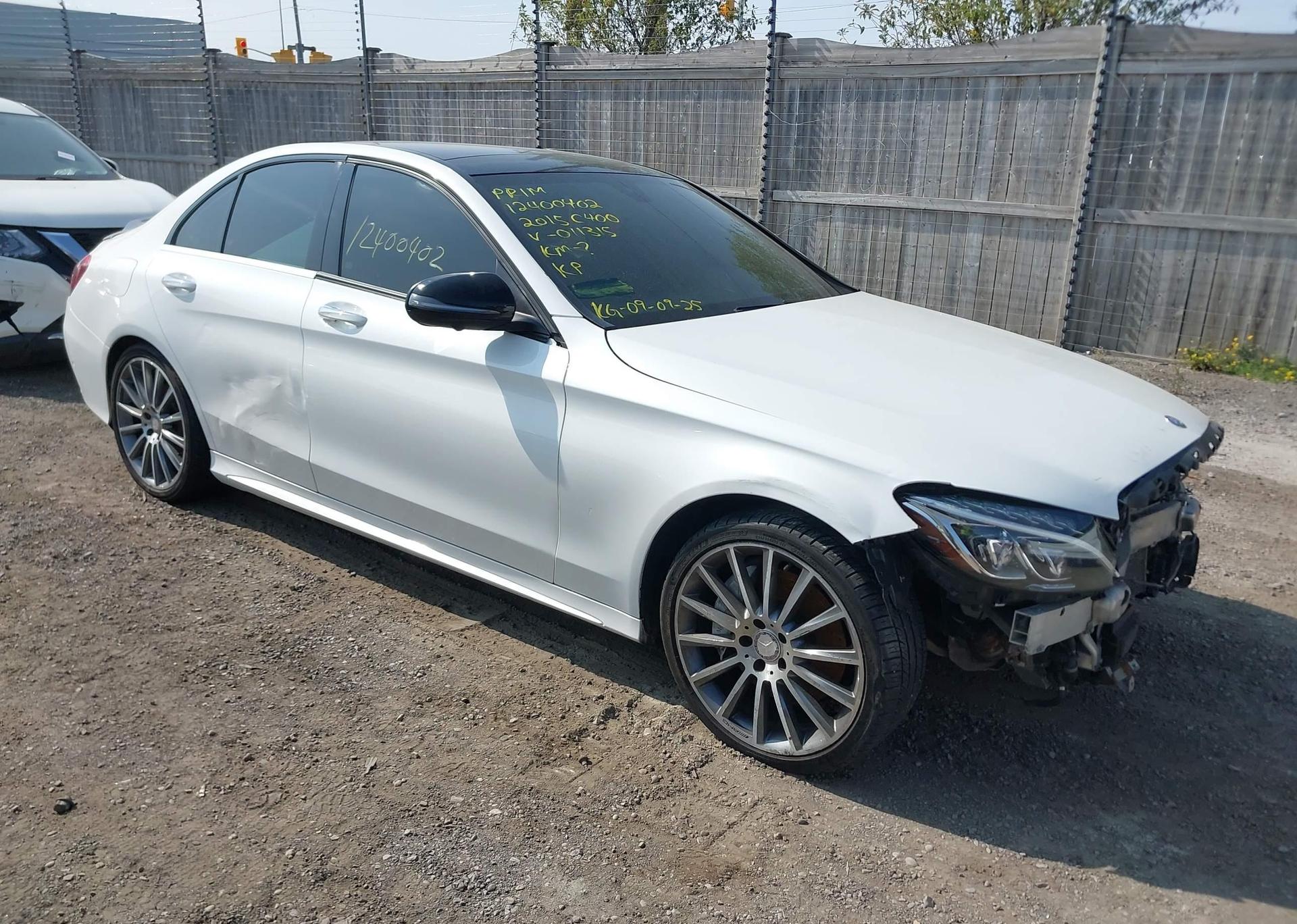 2015 MERCEDES-BENZ C400 4MATIC 4DR