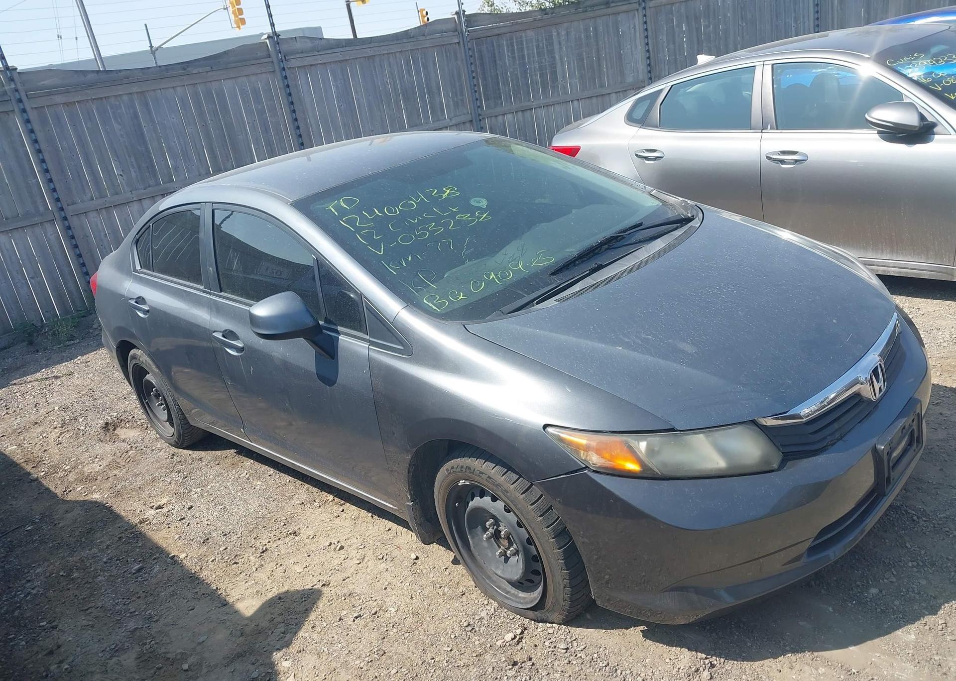 2012 HONDA CIVIC LX