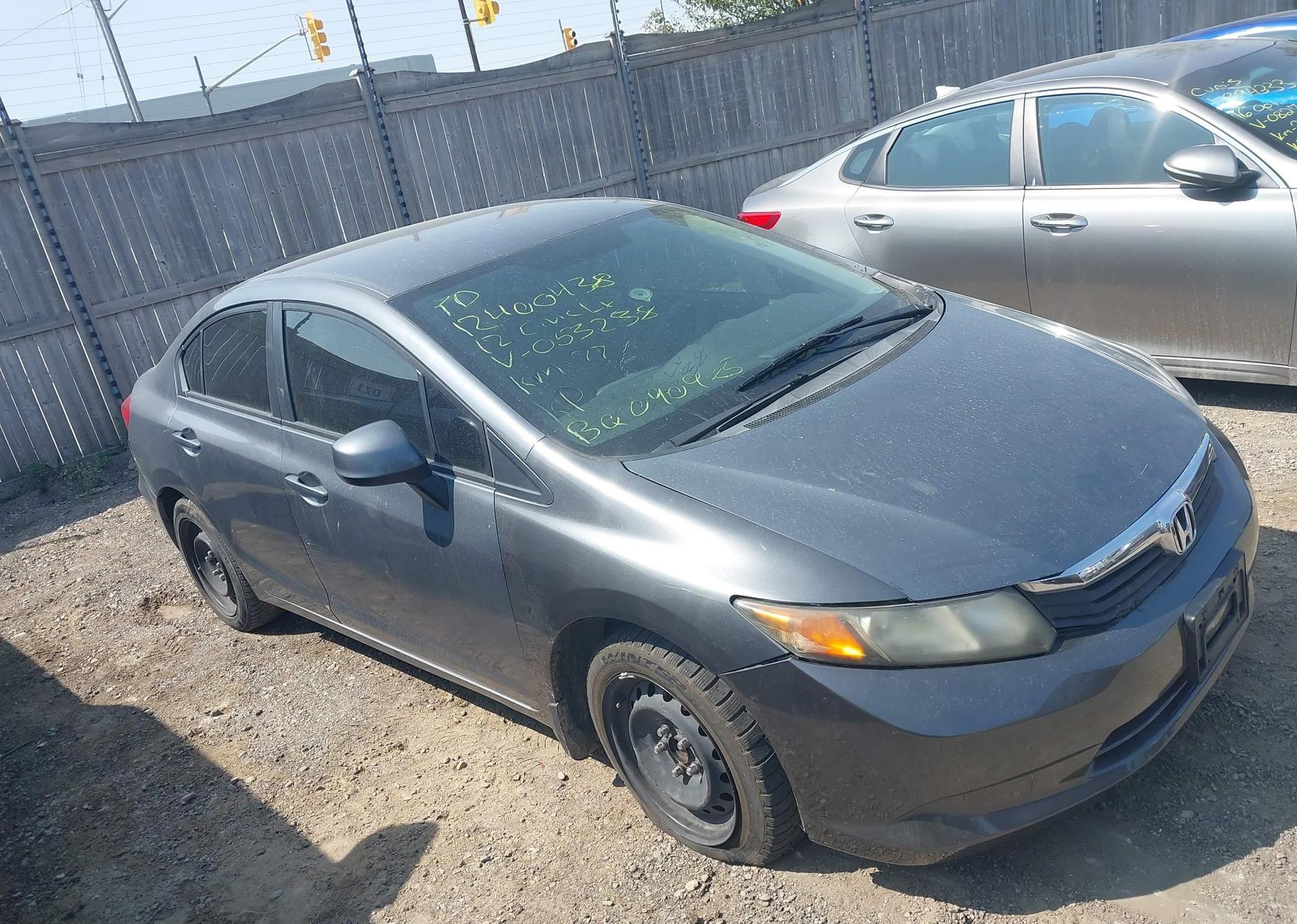 2012 HONDA CIVIC LX