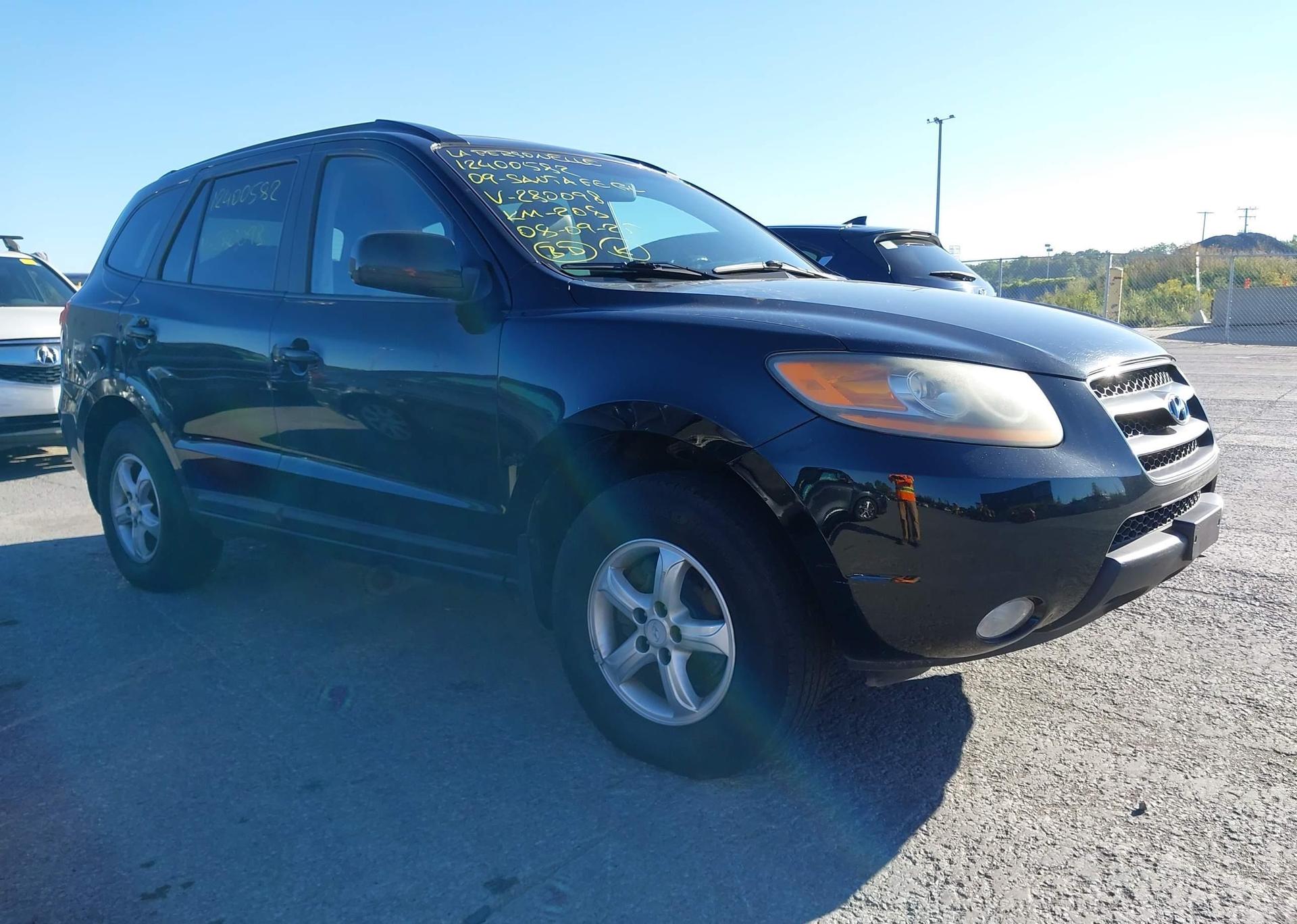 2009 HYUNDAI SANTA FE GL