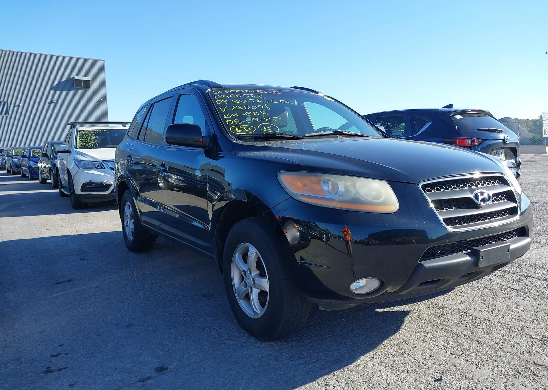 2009 HYUNDAI SANTA FE GL