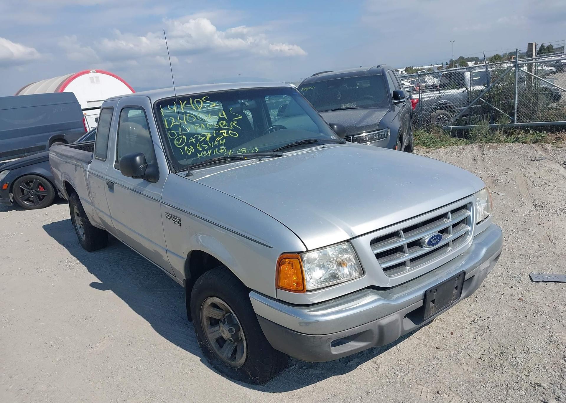 2002 FORD RANGER SUPER CAB