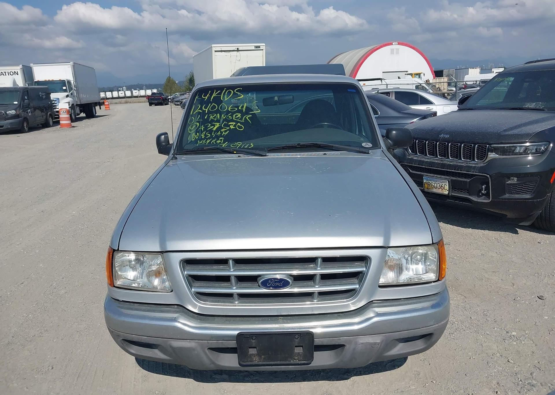 2002 FORD RANGER SUPER CAB