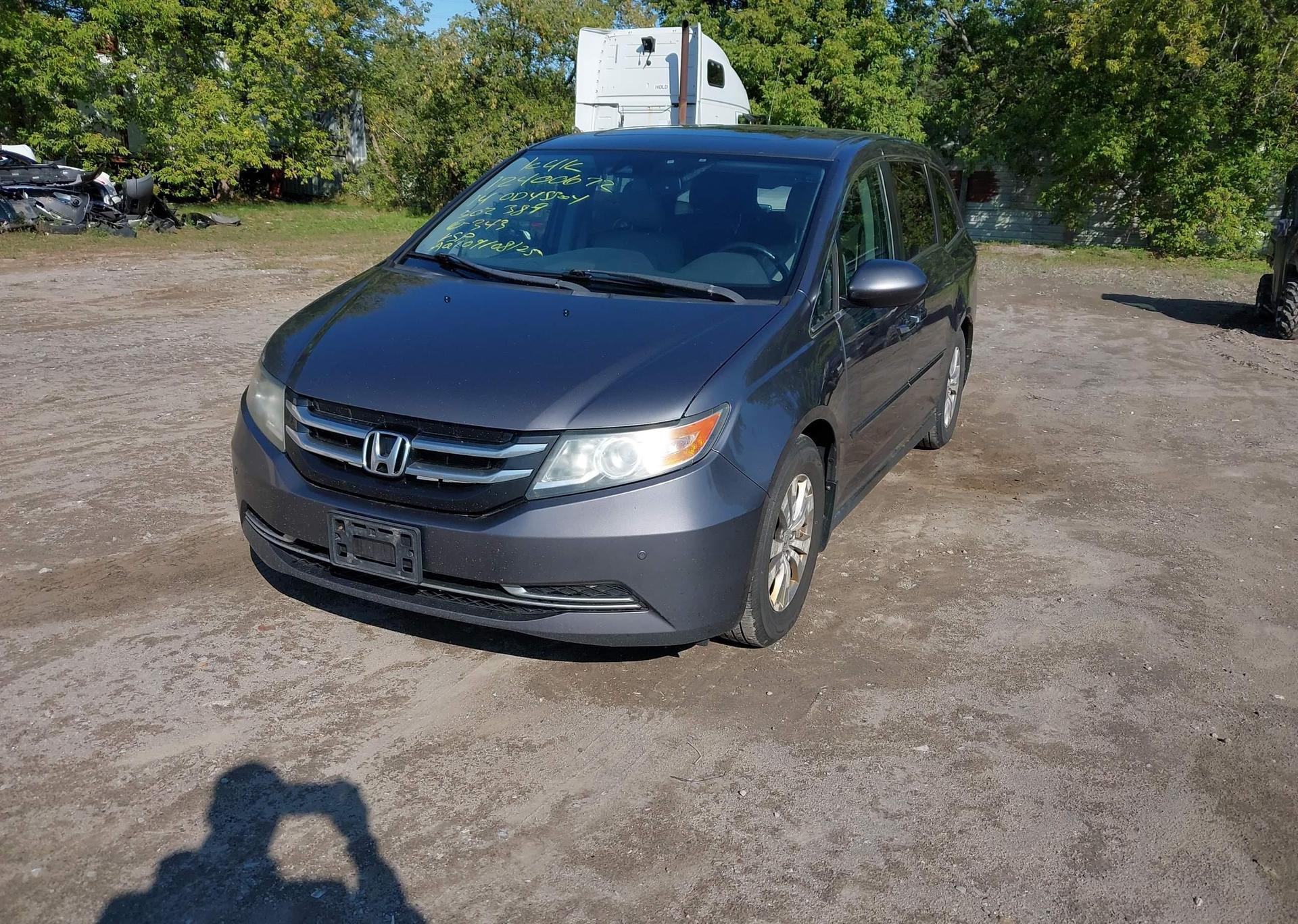 2014 HONDA ODYSSEY EXL