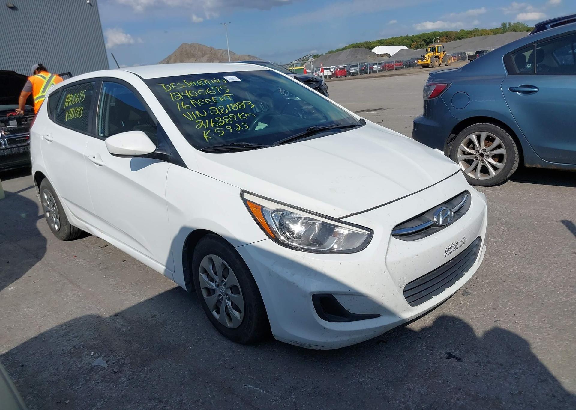 2016 HYUNDAI ACCENT SE
