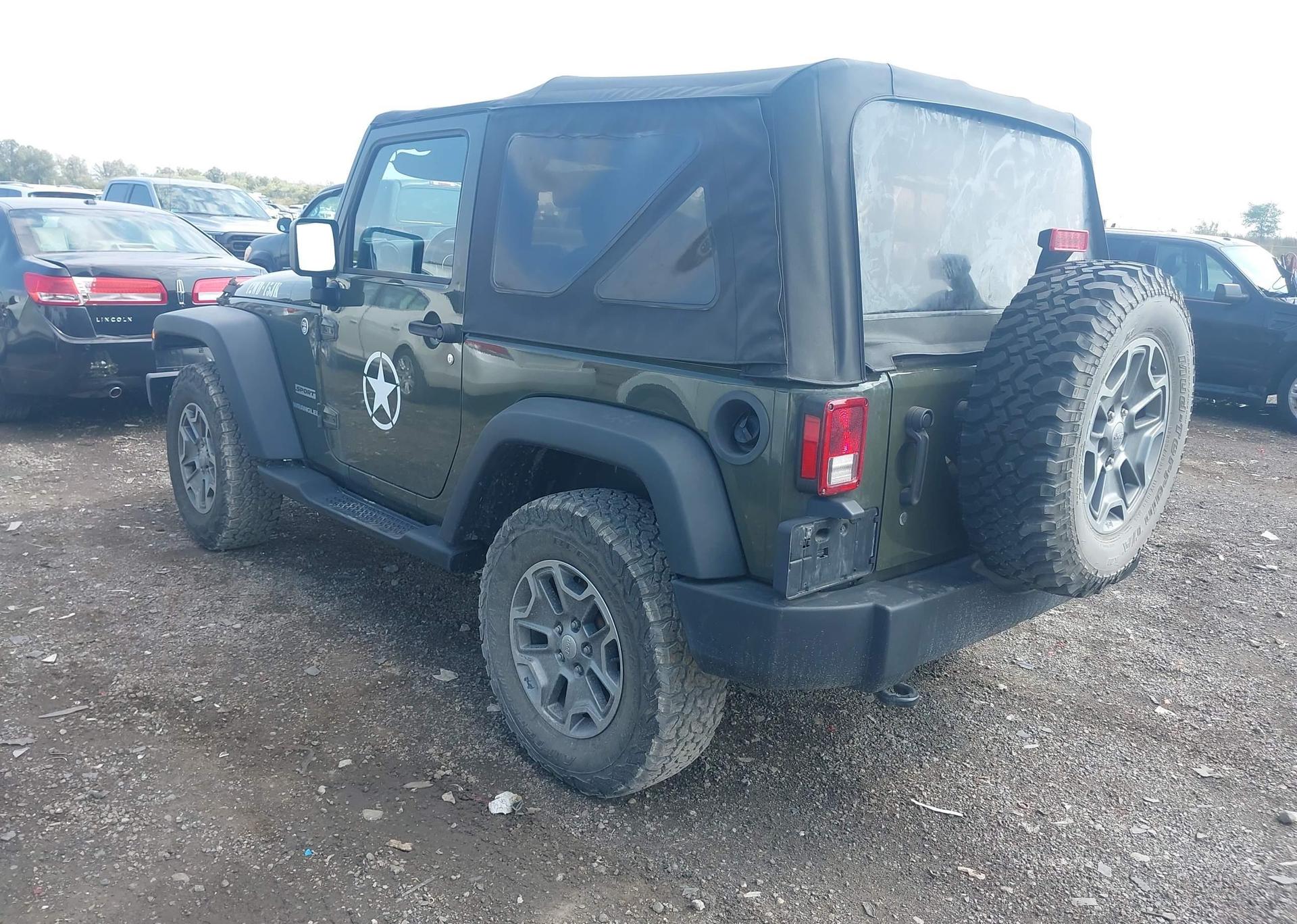 2015 JEEP WRANGLER SPORT