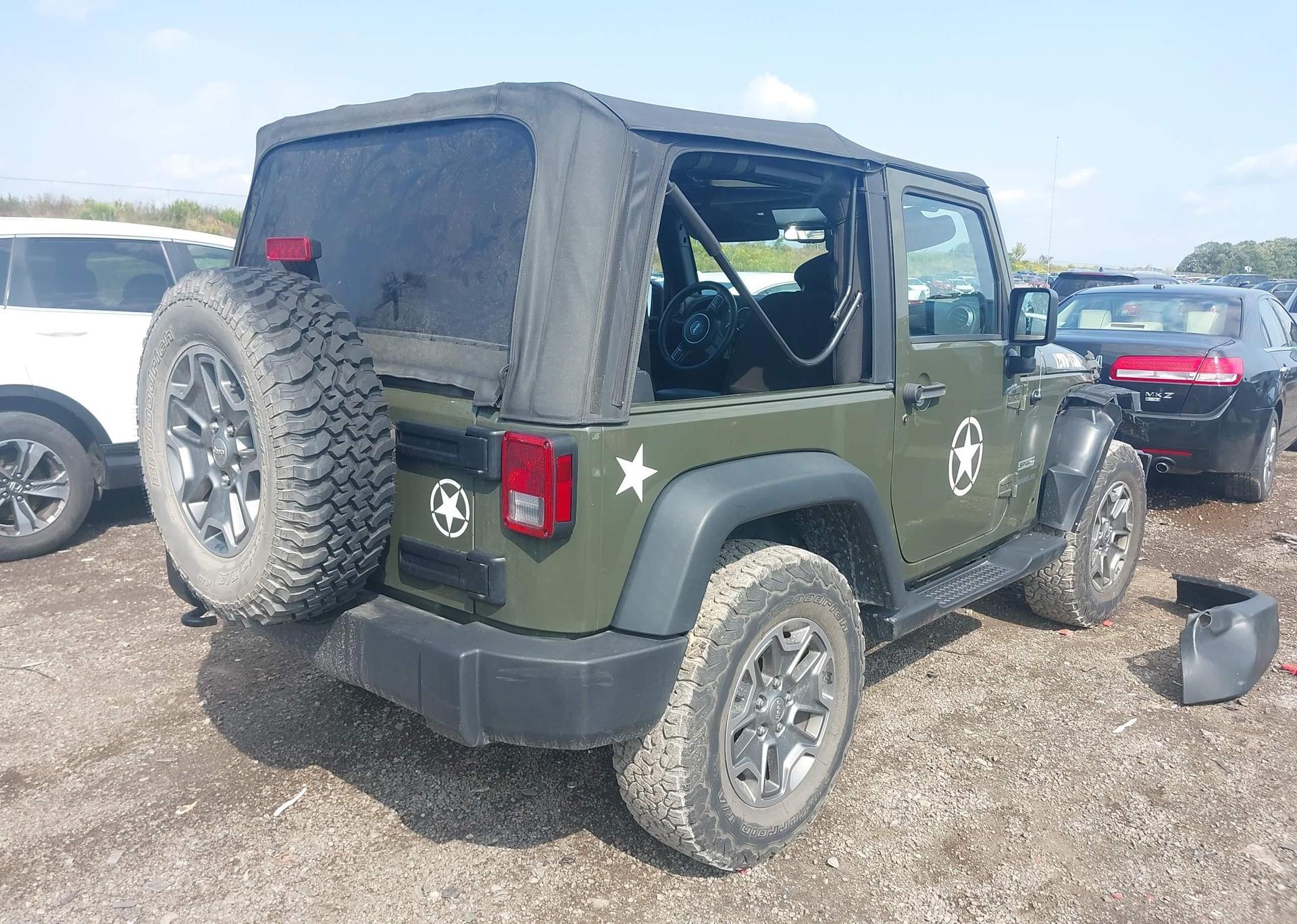 2015 JEEP WRANGLER SPORT