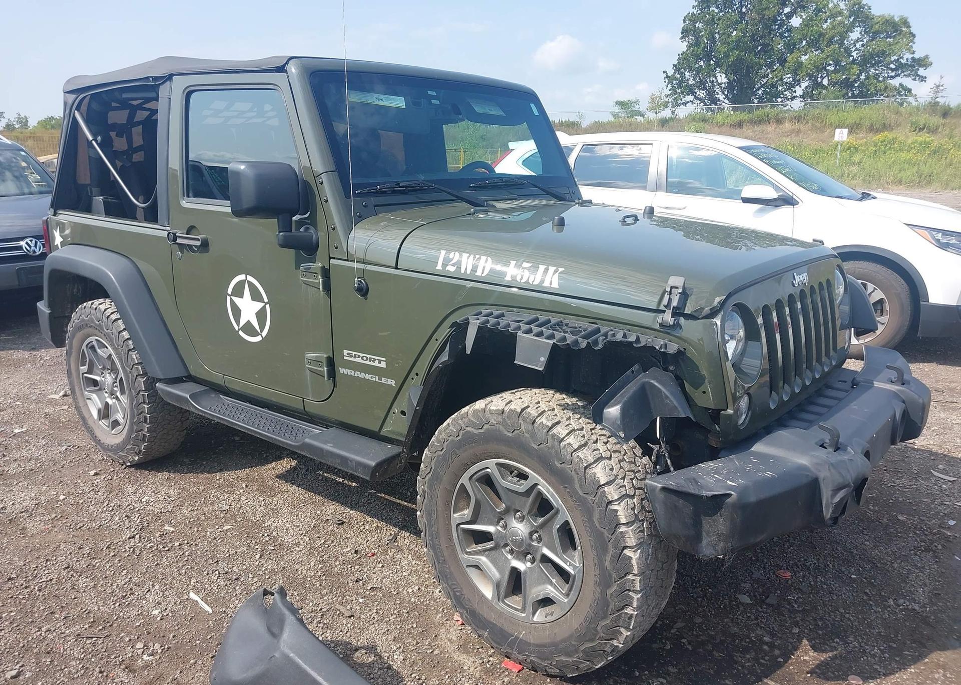 2015 JEEP WRANGLER SPORT