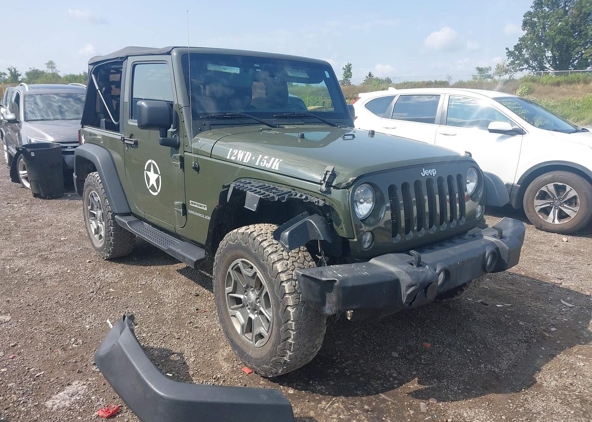 2015 JEEP WRANGLER SPORT