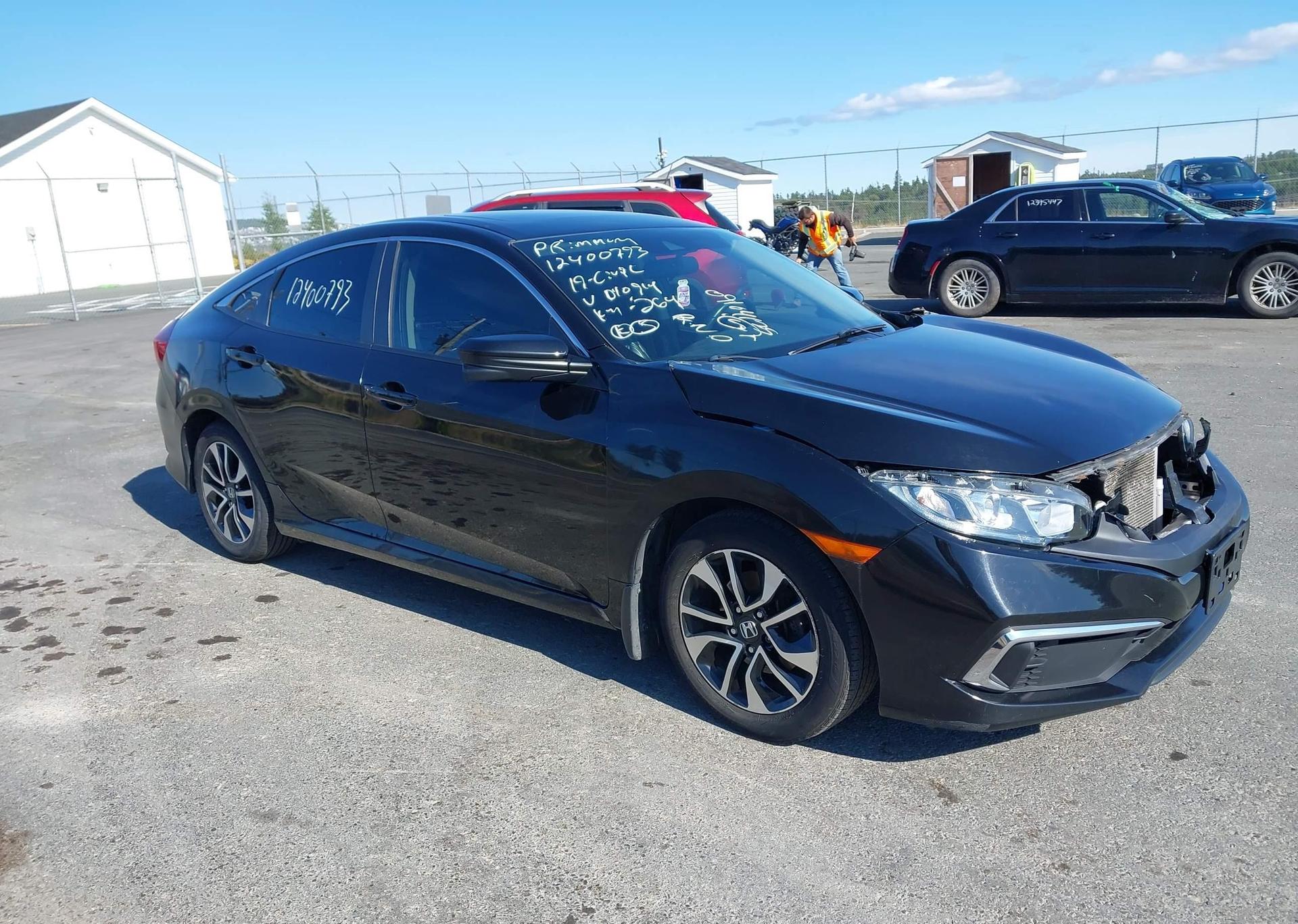 2019 HONDA CIVIC EX 4DR