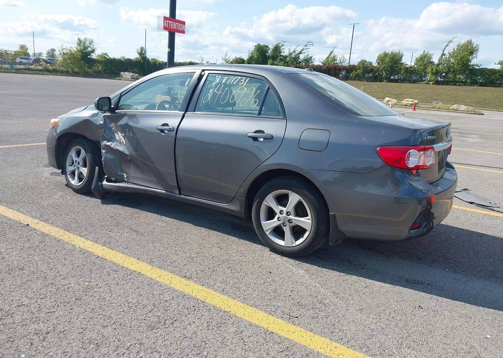 2012 TOYOTA COROLLA