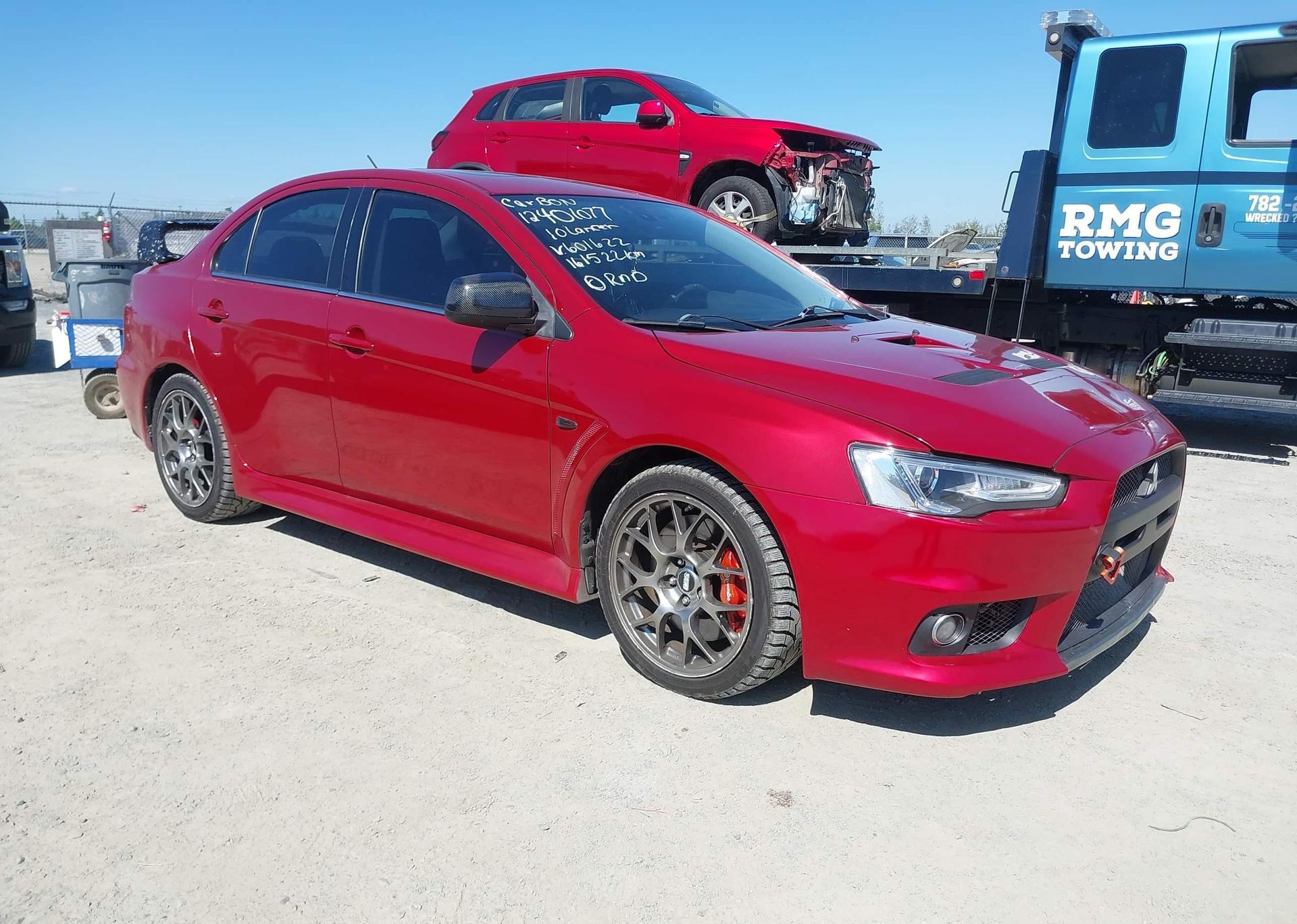 2010 MITSUBISHI LANCER EVOLUTION MR