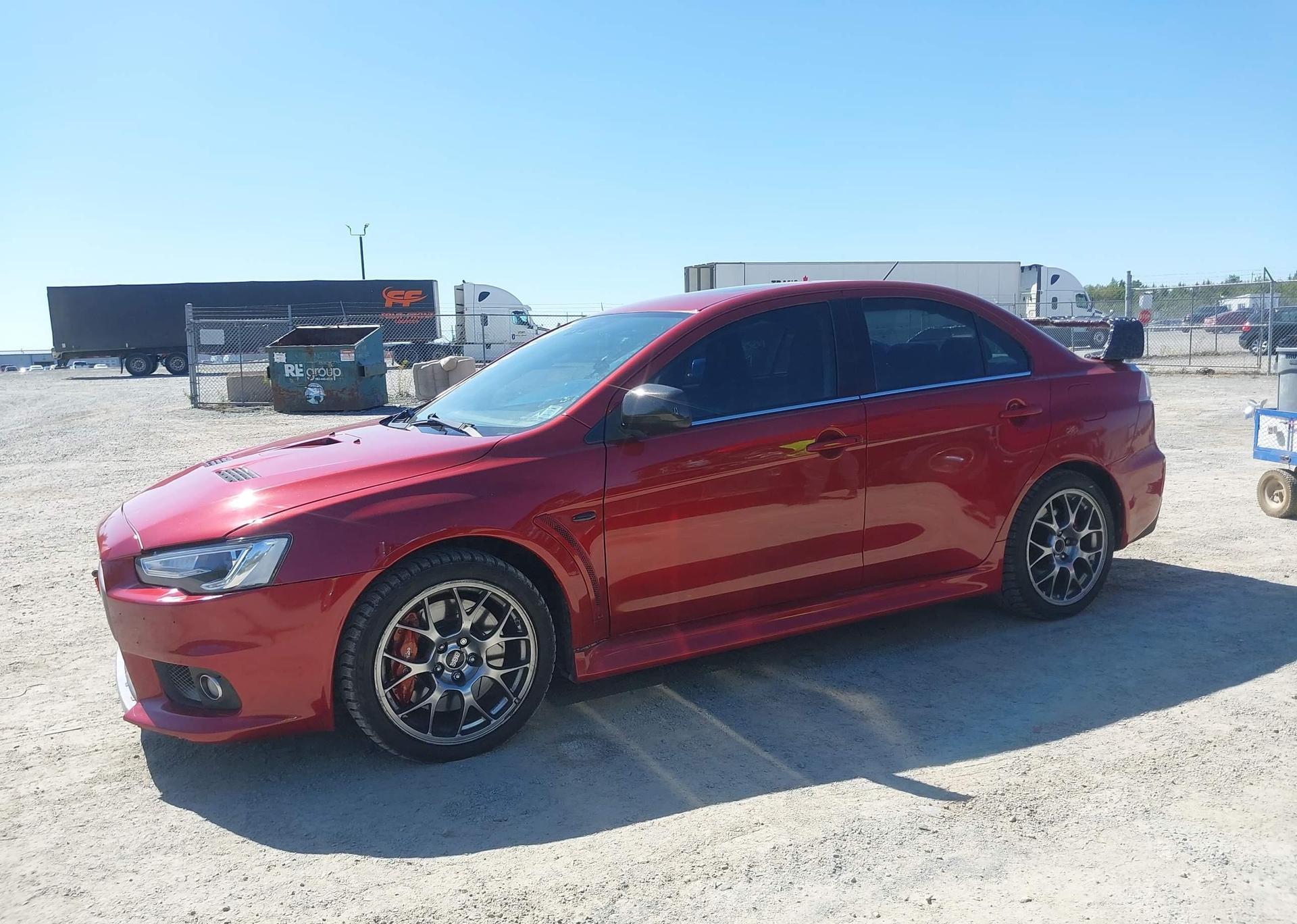 2010 MITSUBISHI LANCER EVOLUTION MR