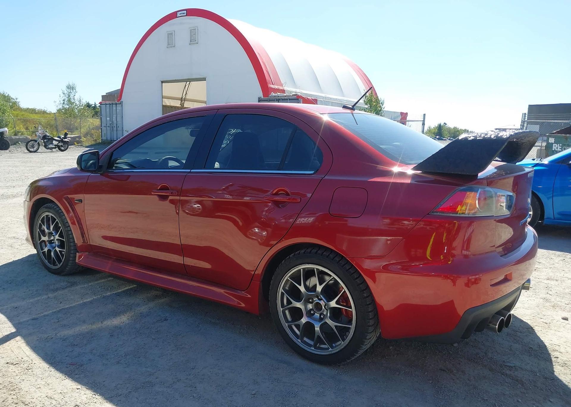 2010 MITSUBISHI LANCER EVOLUTION MR