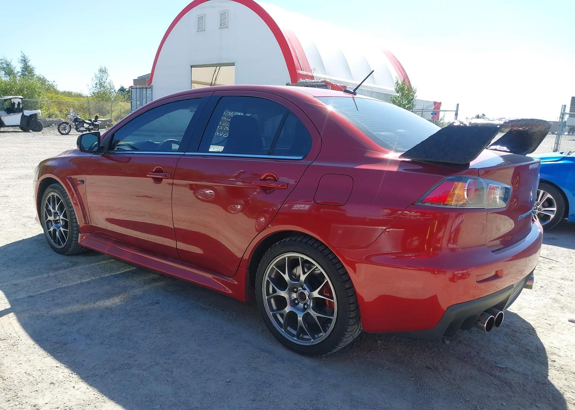 2010 MITSUBISHI LANCER EVOLUTION MR