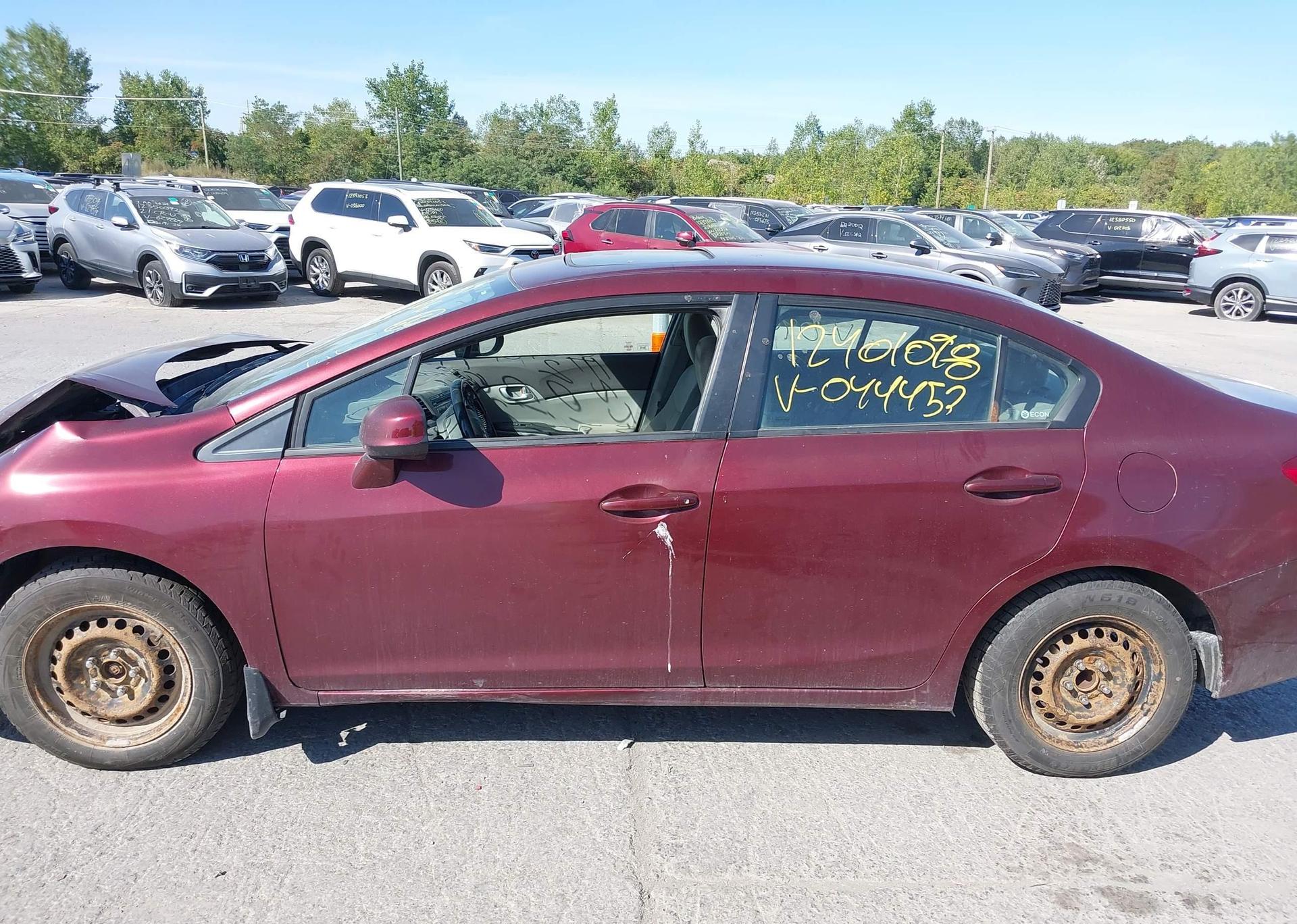 2012 HONDA CIVIC EX