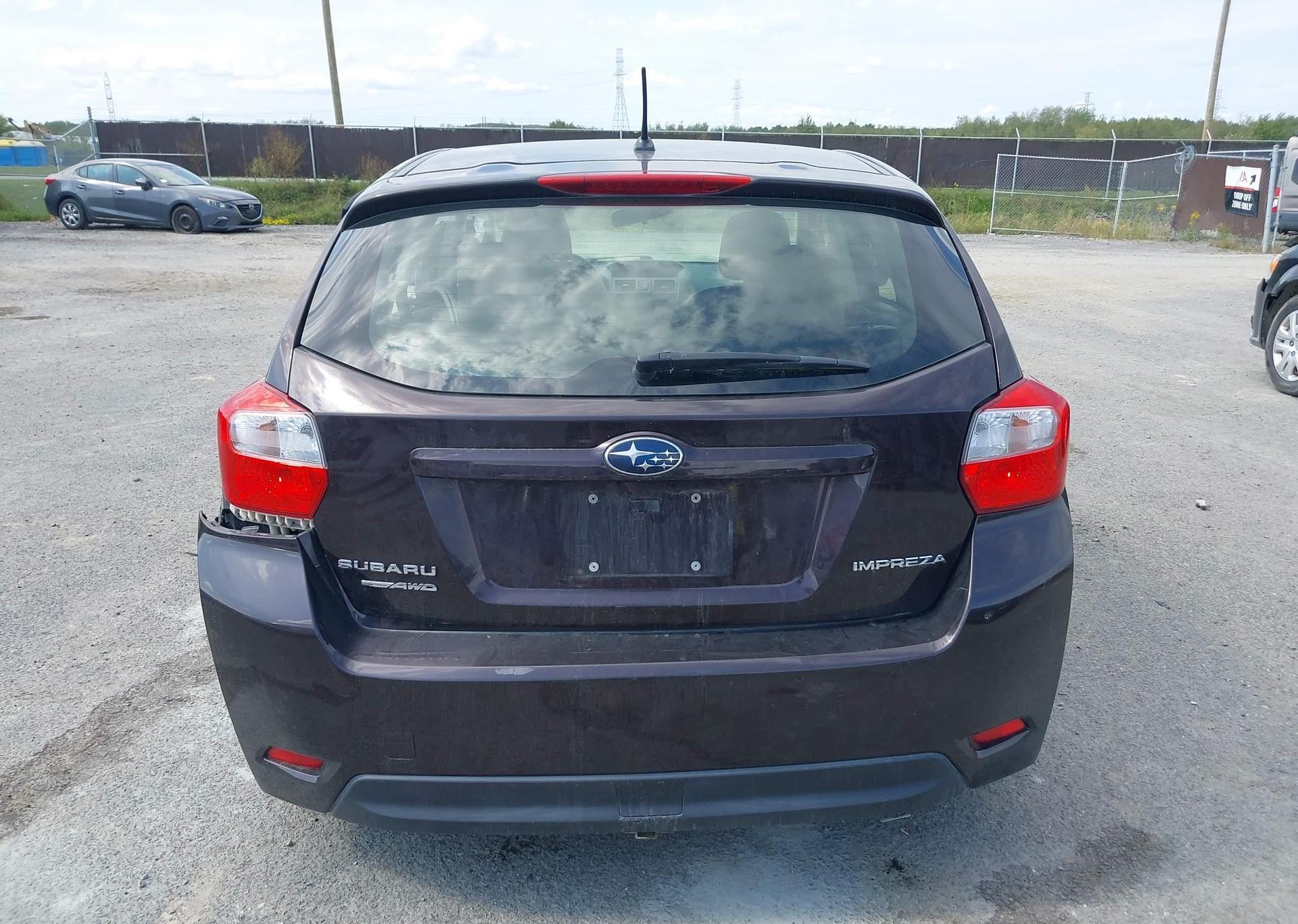 2012 SUBARU IMPREZA 2.0I LIMITED PACKAGE