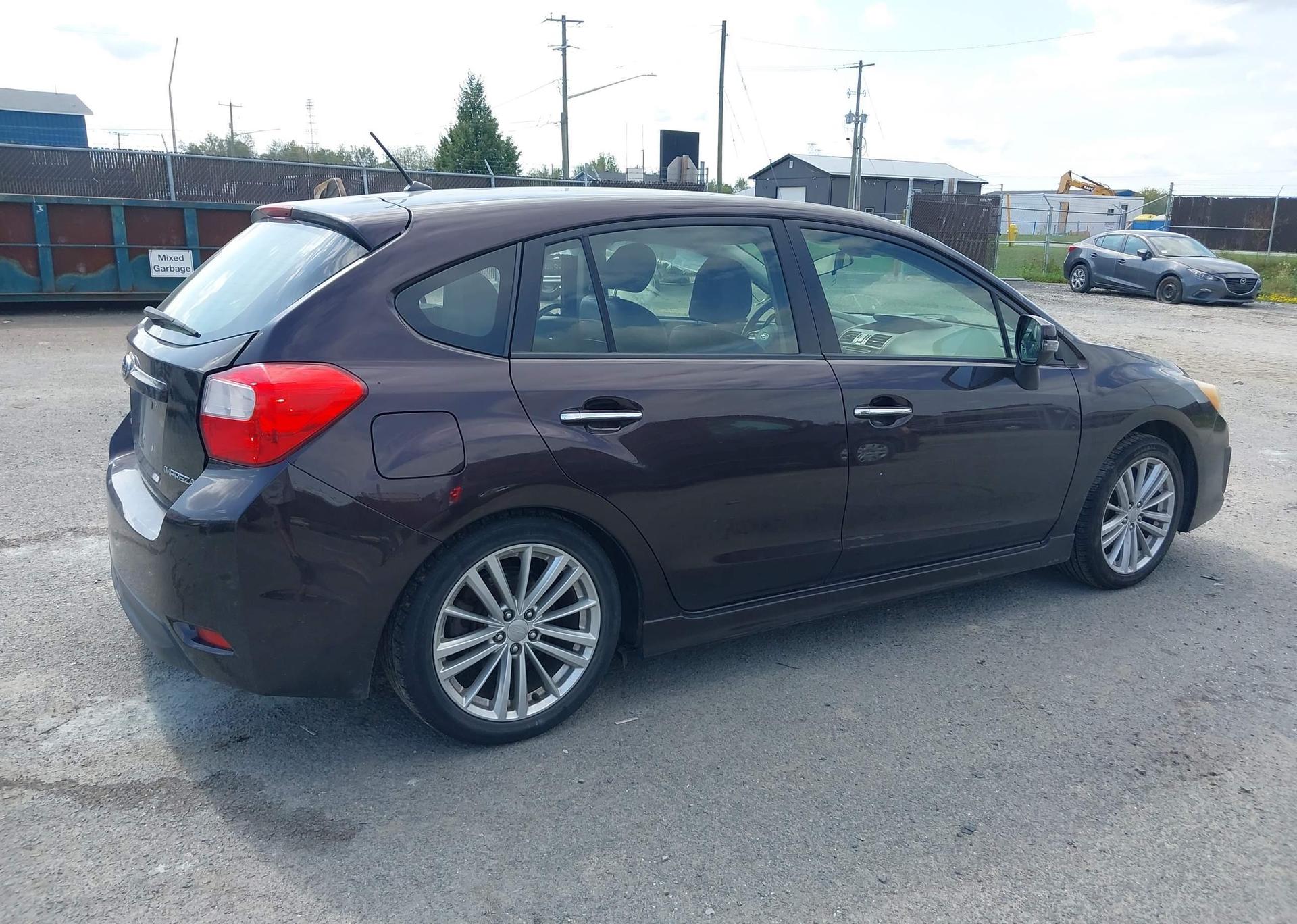 2012 SUBARU IMPREZA 2.0I LIMITED PACKAGE