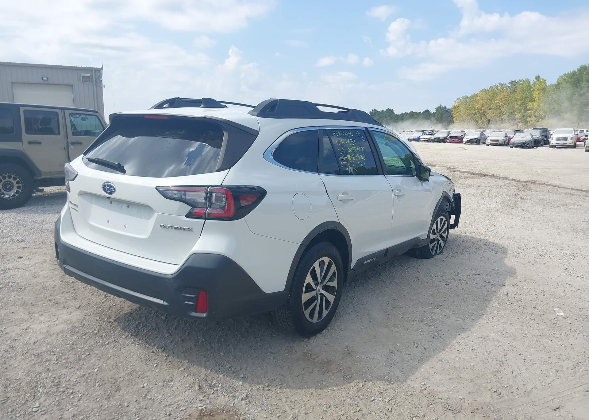 2020 SUBARU OUTBACK TOURING