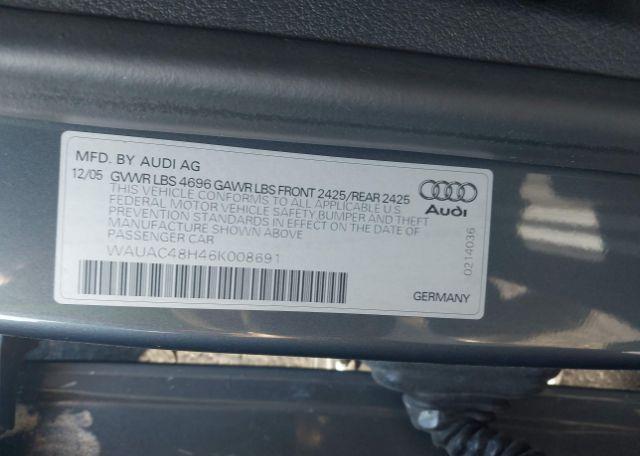 2006 AUDI A4 1.8T