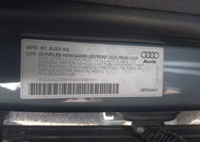 2006 AUDI A4 1.8T