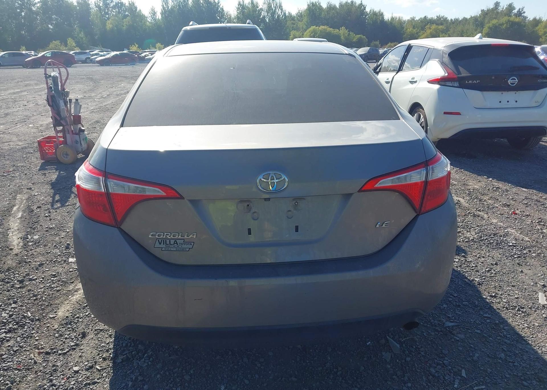 2016 TOYOTA COROLLA L