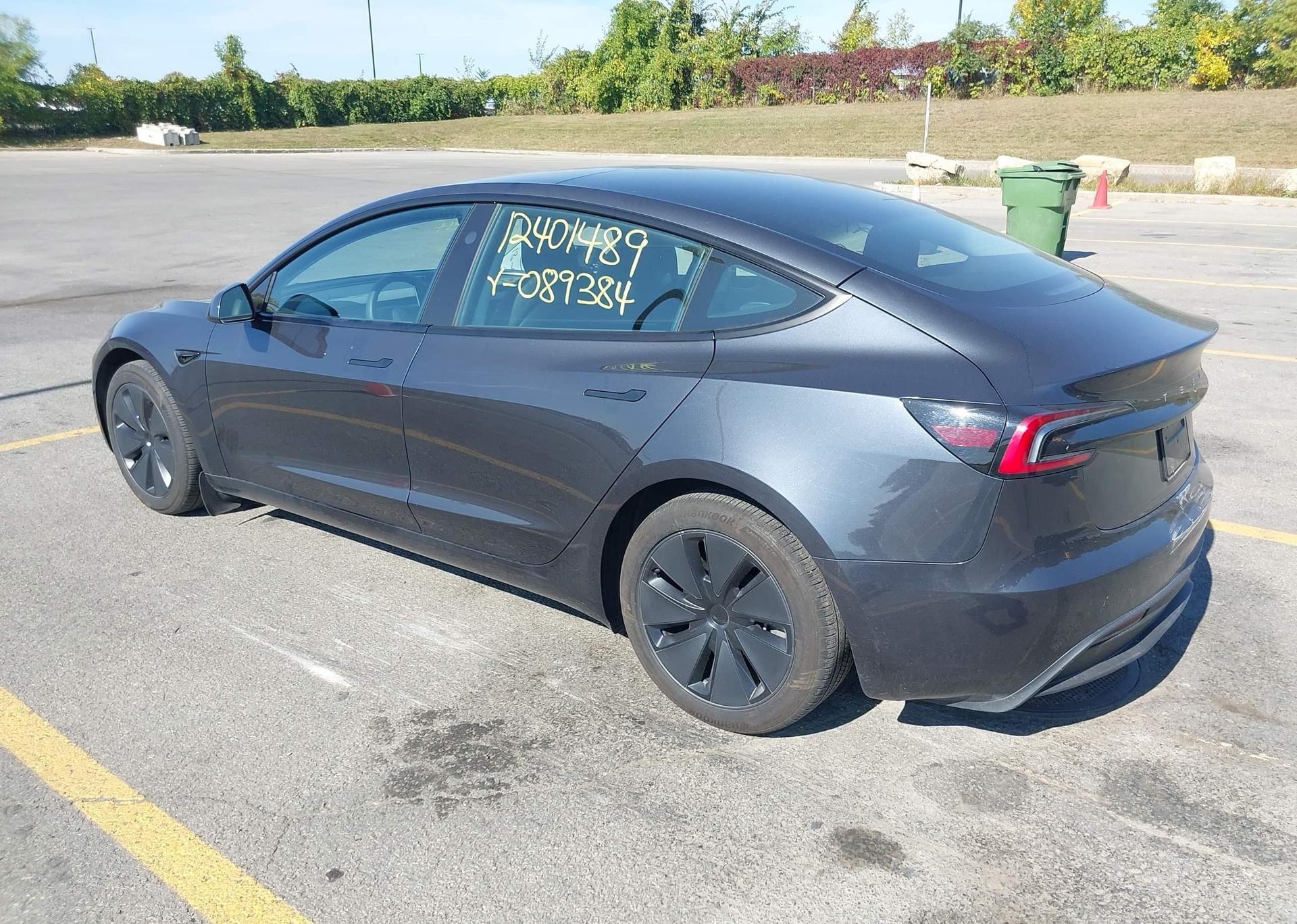 2024 TESLA MODEL 3 RWD