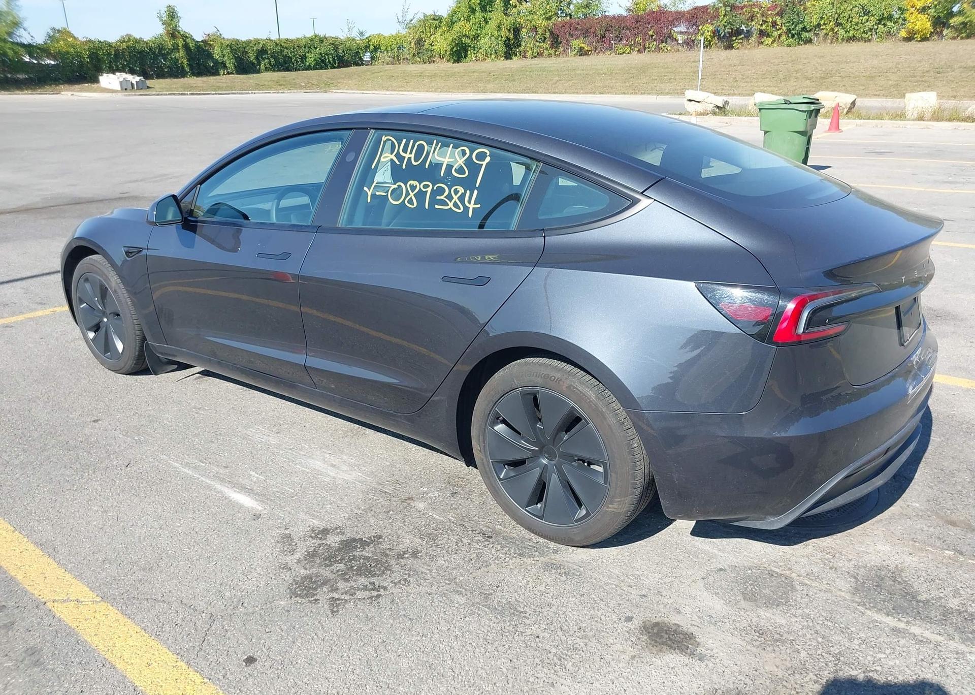 2024 TESLA MODEL 3 RWD