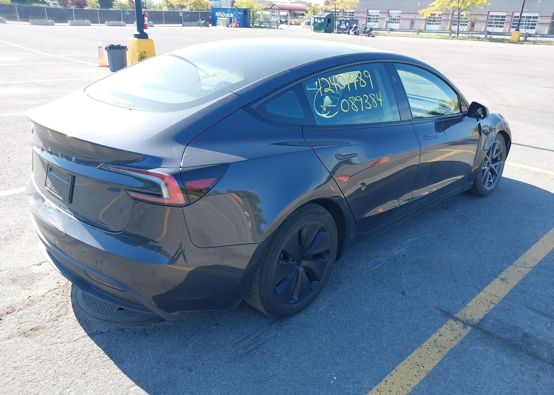 2024 TESLA MODEL 3 RWD