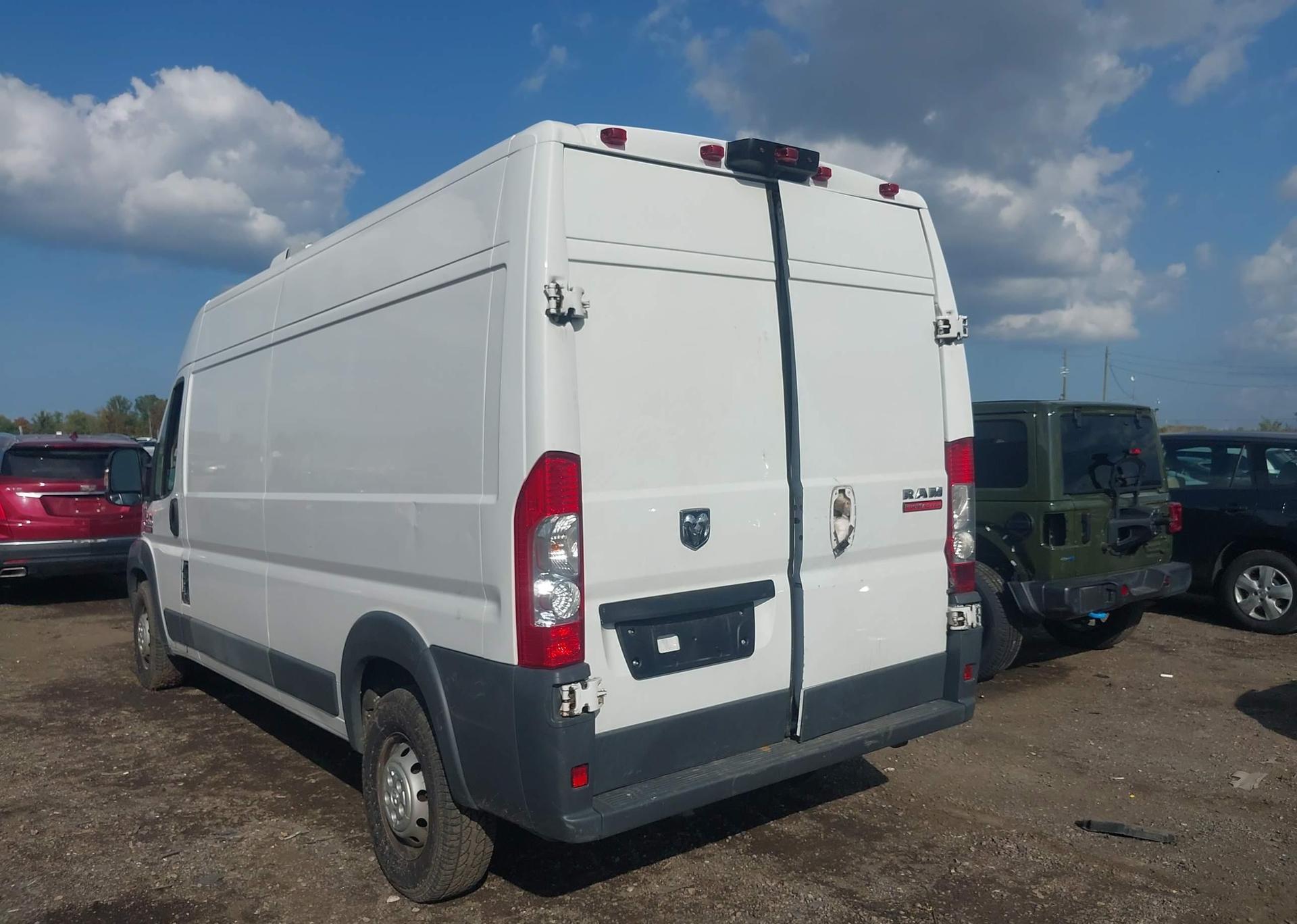 2017 RAM PROMASTER 2500 HIGH ROOF