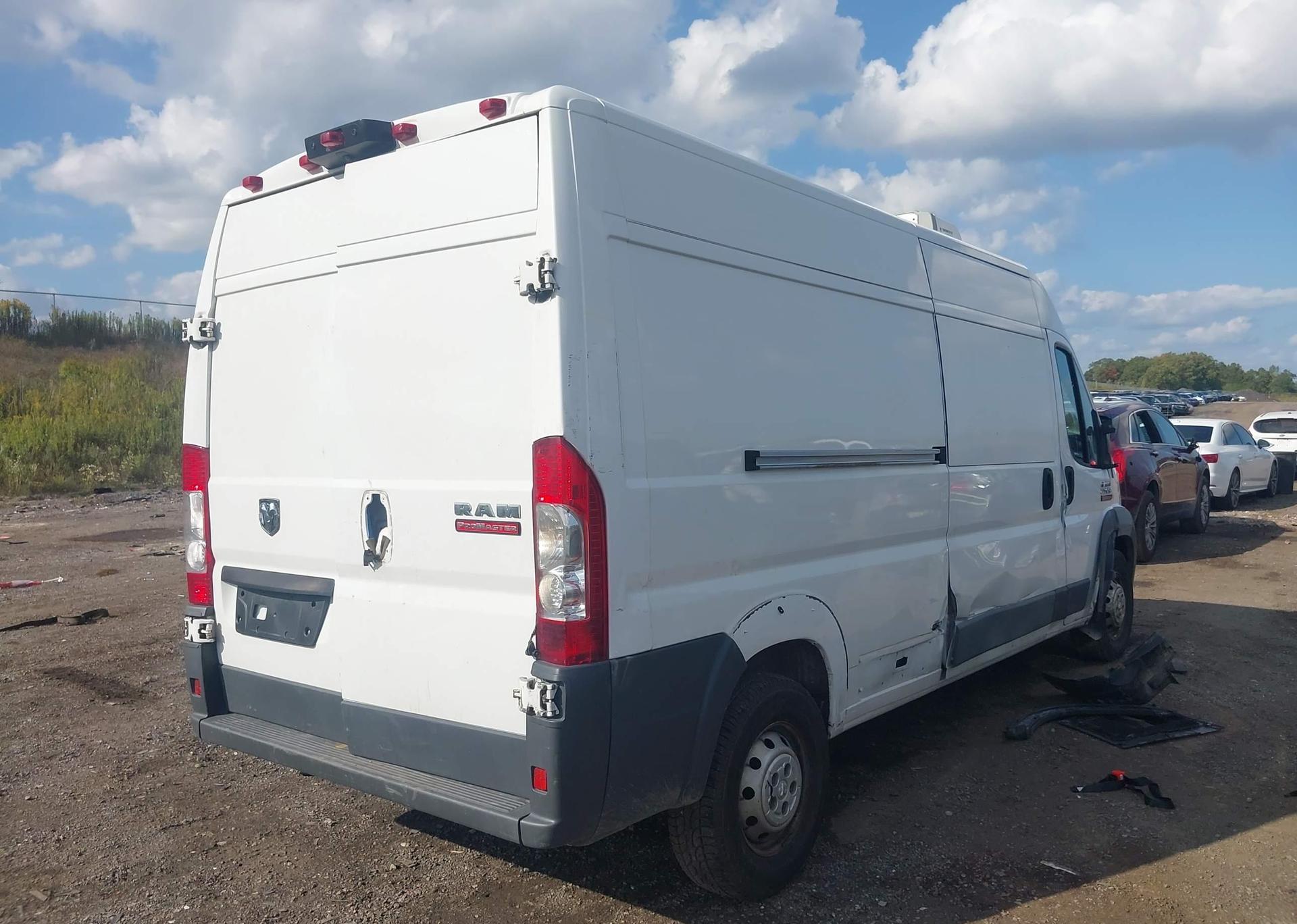 2017 RAM PROMASTER 2500 HIGH ROOF