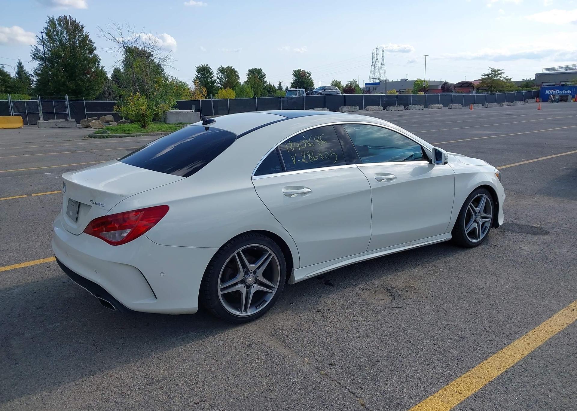 2015 MERCEDES-BENZ CLA 250 4MATIC