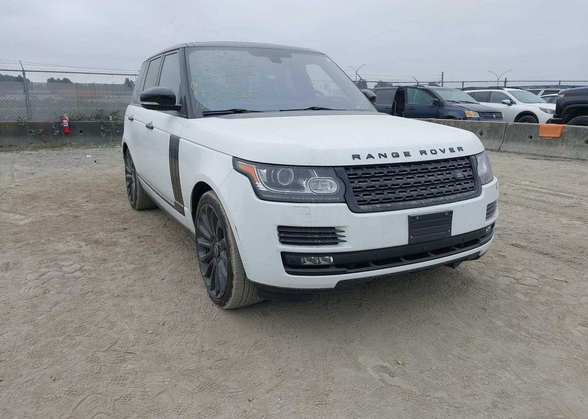 2016 LAND ROVER RANGE ROVER SUPERCHARGED
