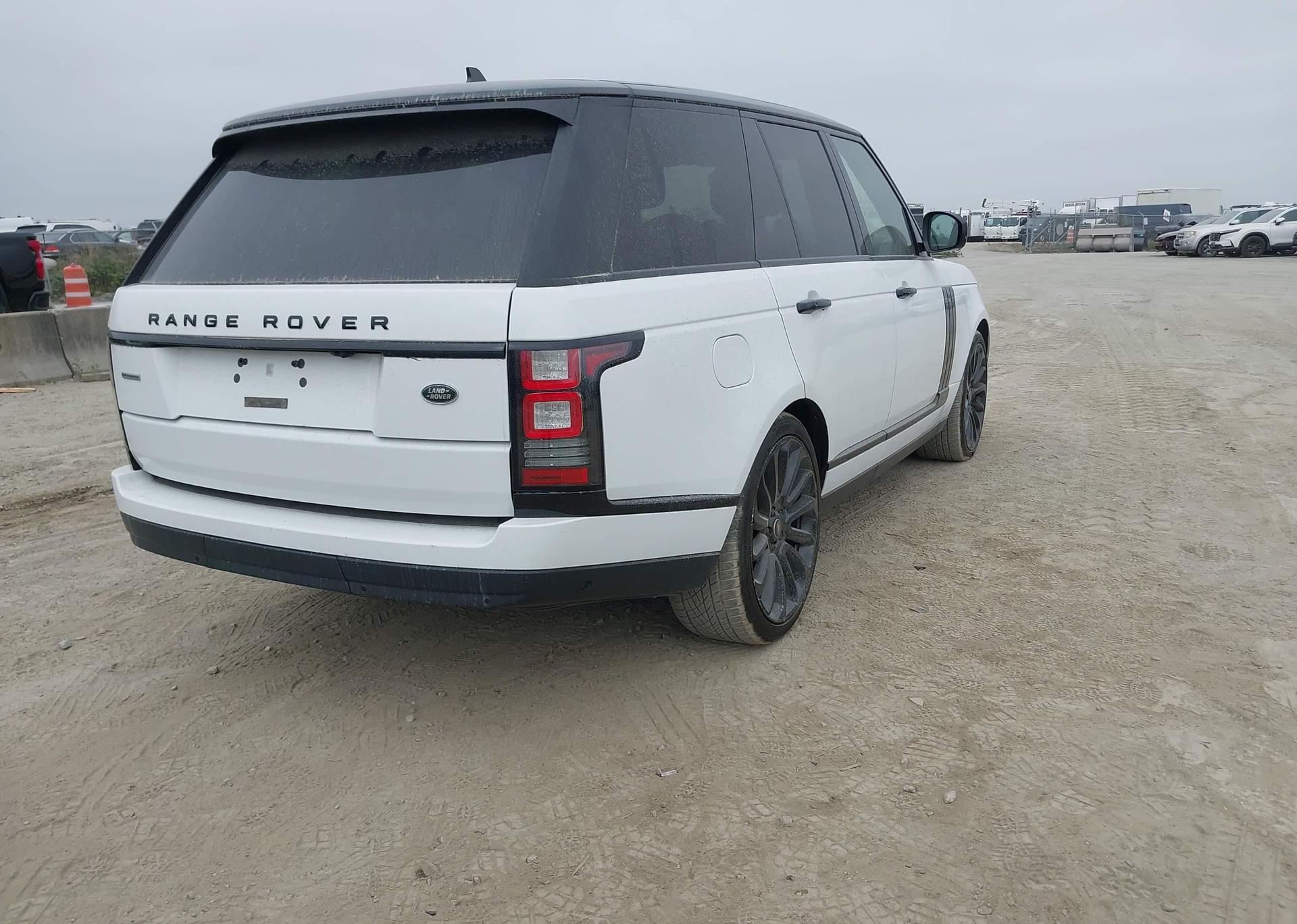 2016 LAND ROVER RANGE ROVER SUPERCHARGED
