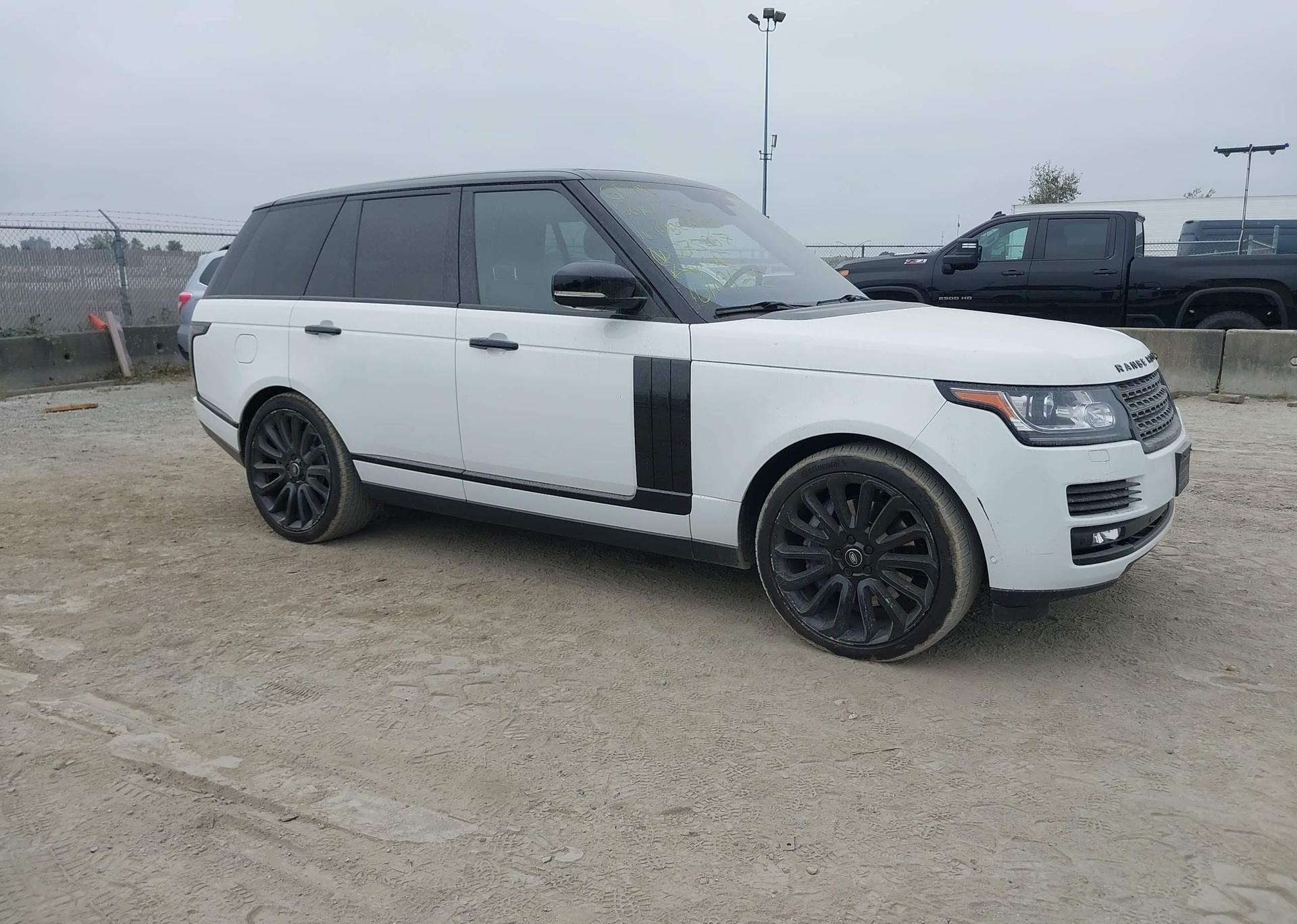 2016 LAND ROVER RANGE ROVER SUPERCHARGED