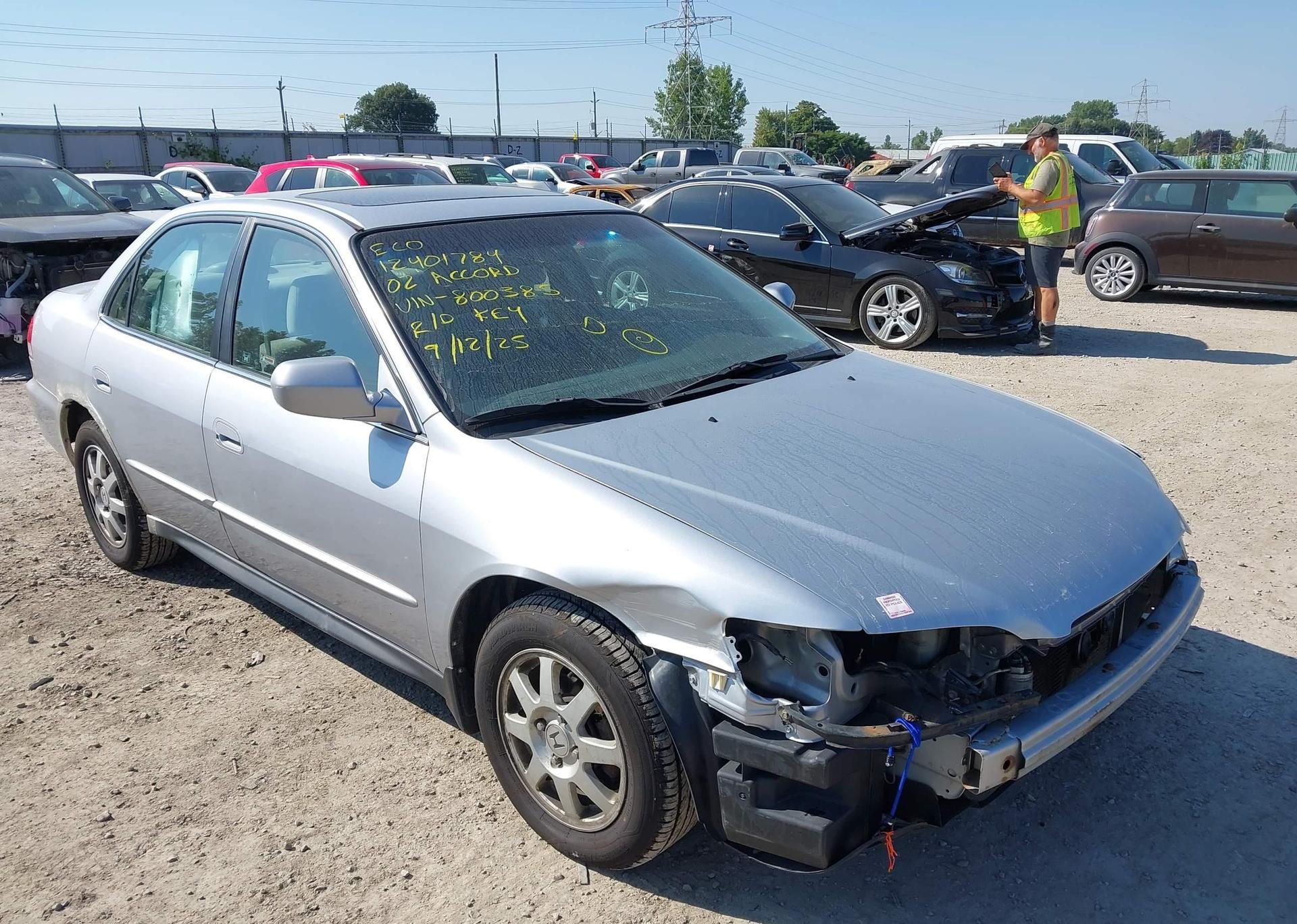2002 HONDA ACCORD SE