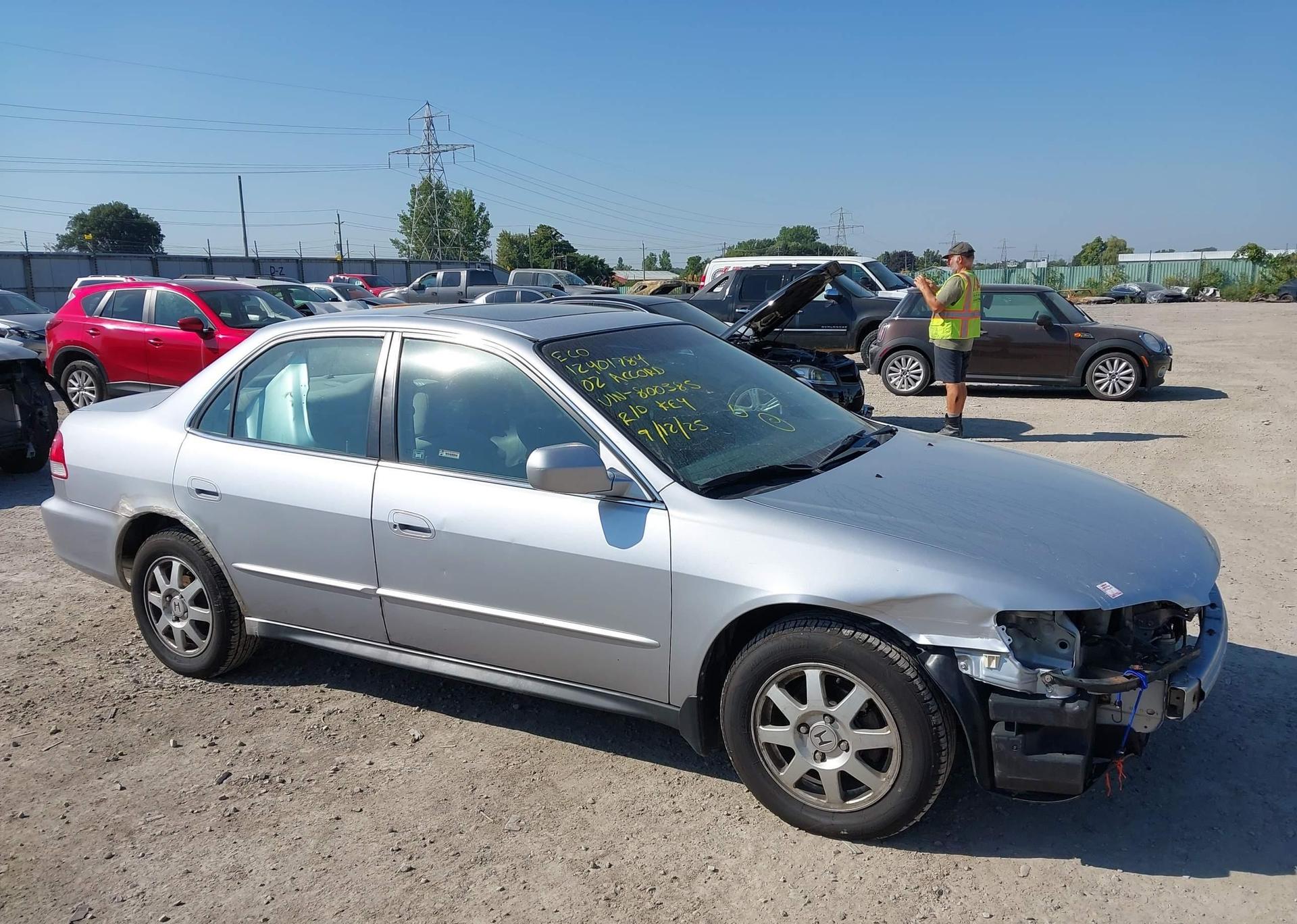 2002 HONDA ACCORD SE