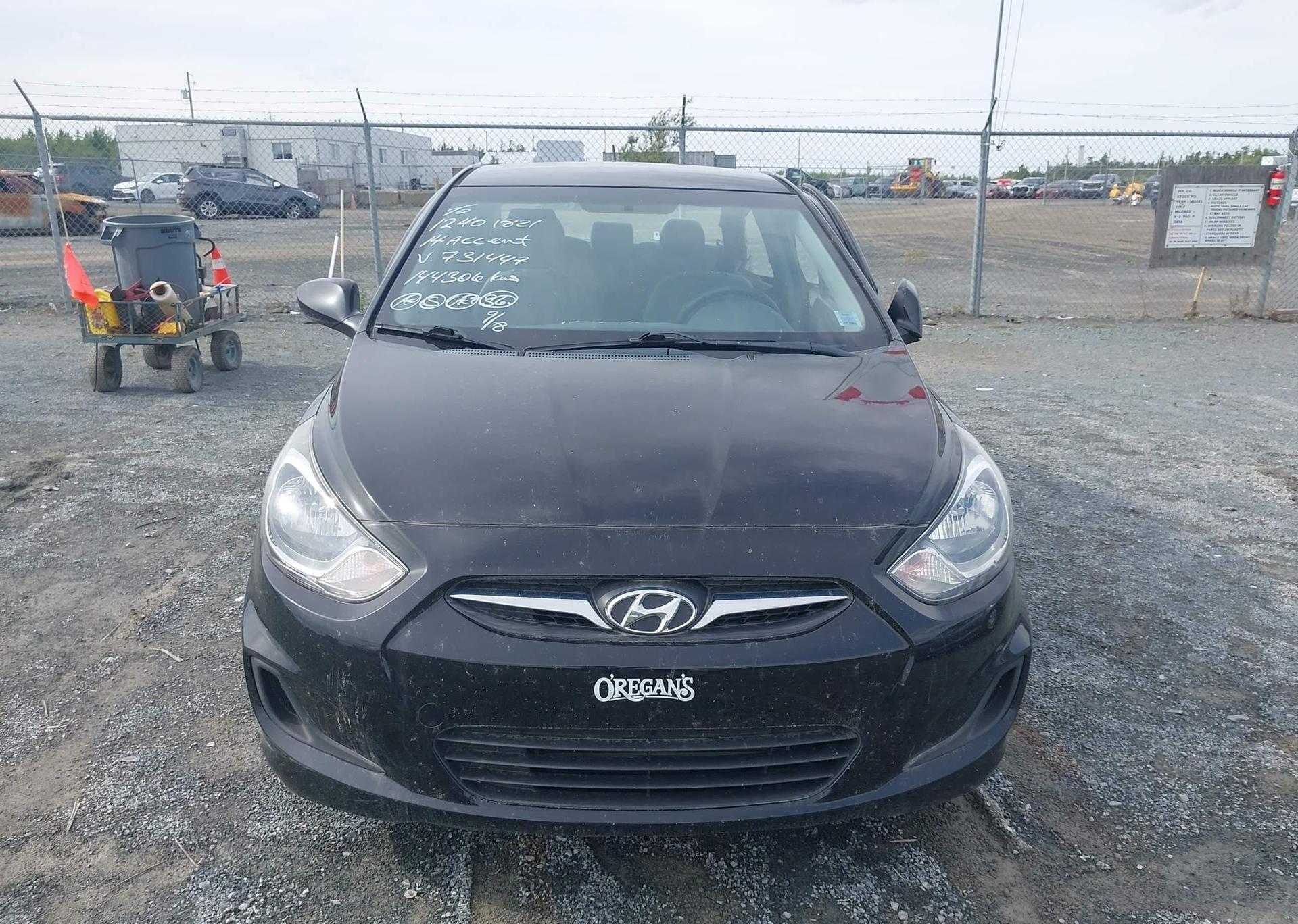 2014 HYUNDAI ACCENT L