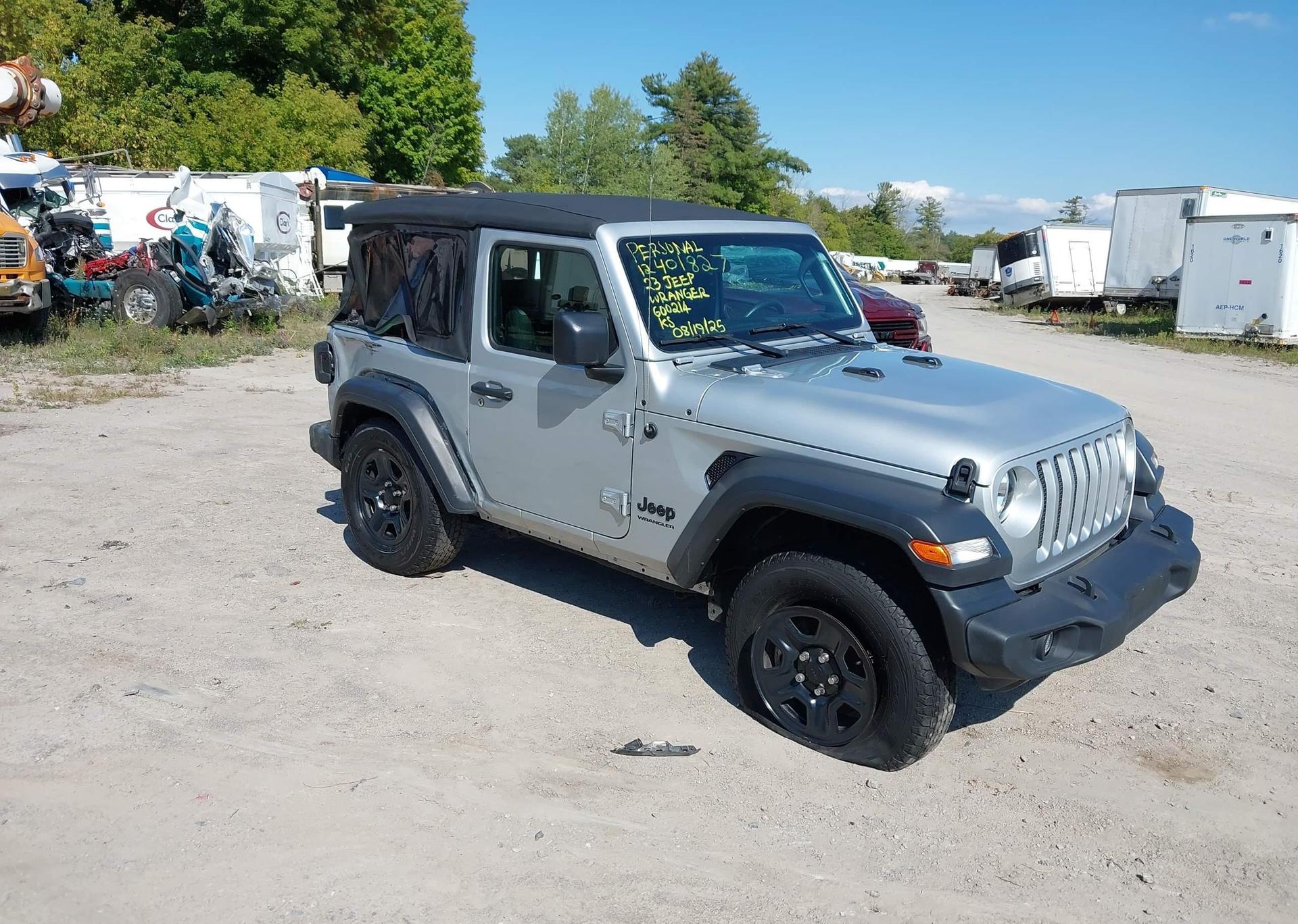 2023 JEEP WRANGLER 2-DOOR SPORT