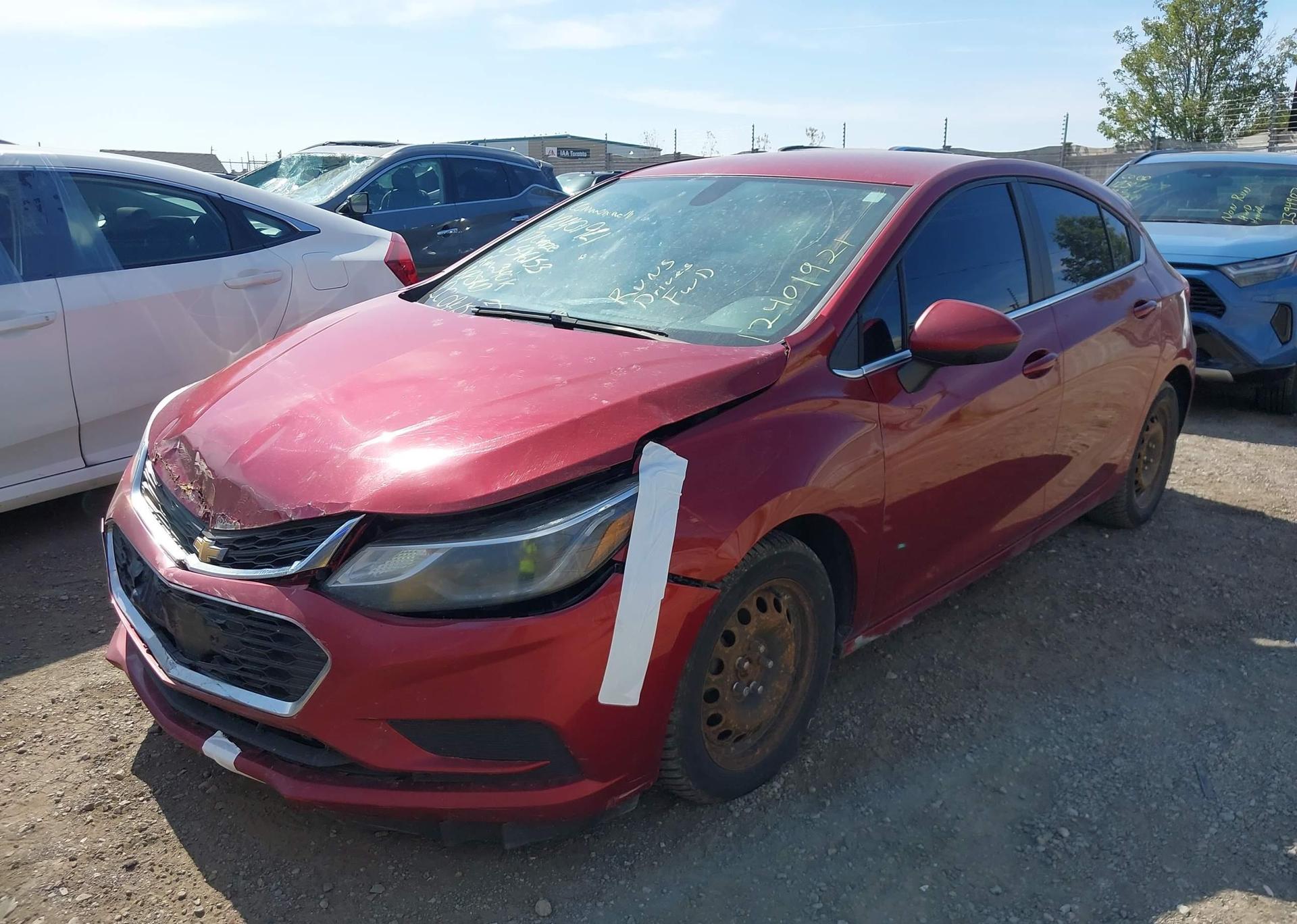 2017 CHEVROLET CRUZE LT