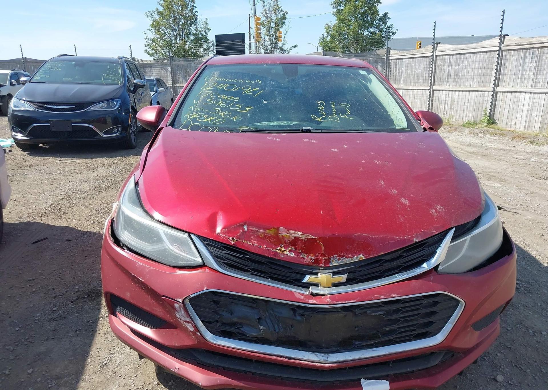 2017 CHEVROLET CRUZE LT