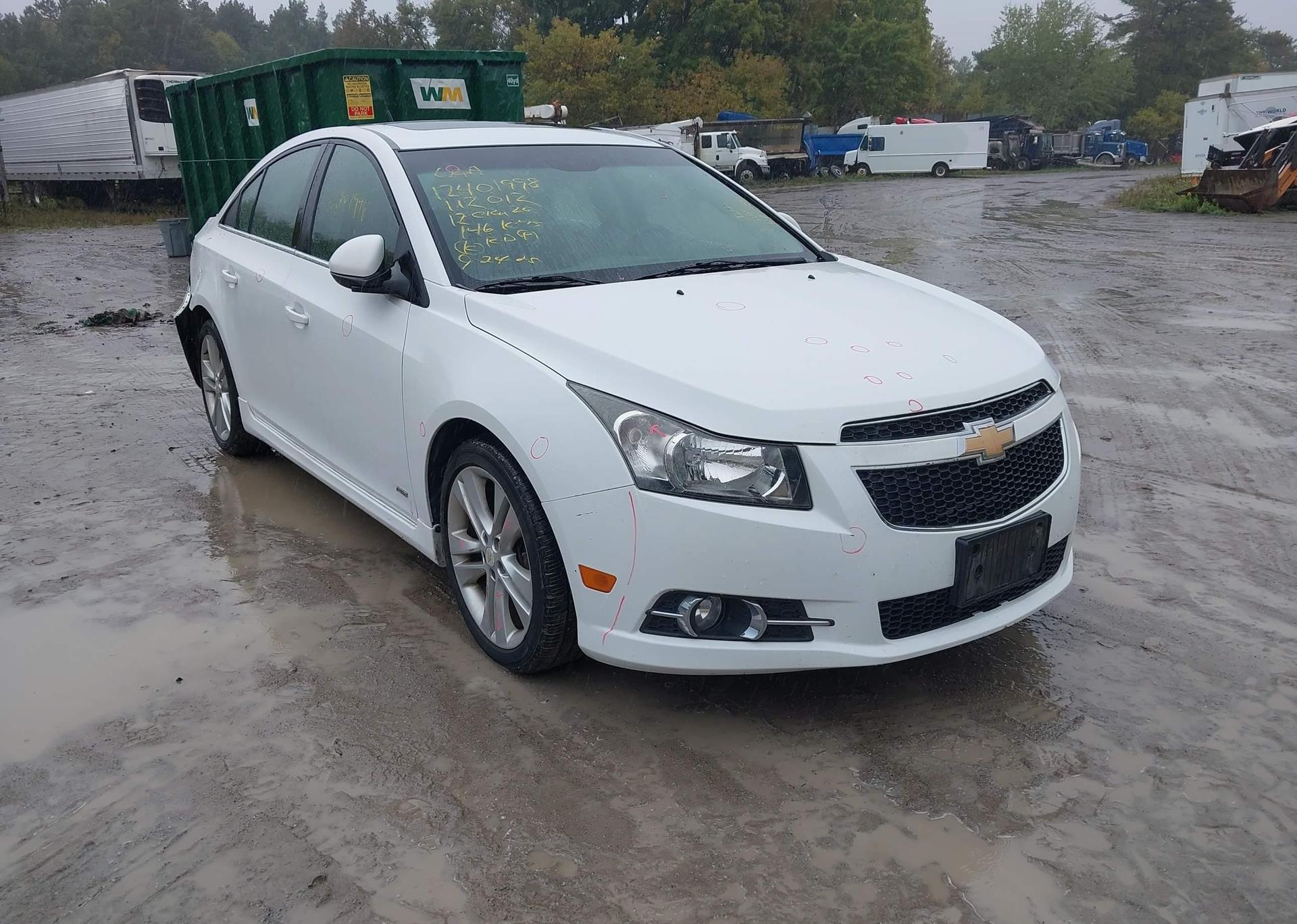 2012 CHEVROLET CRUZE LT