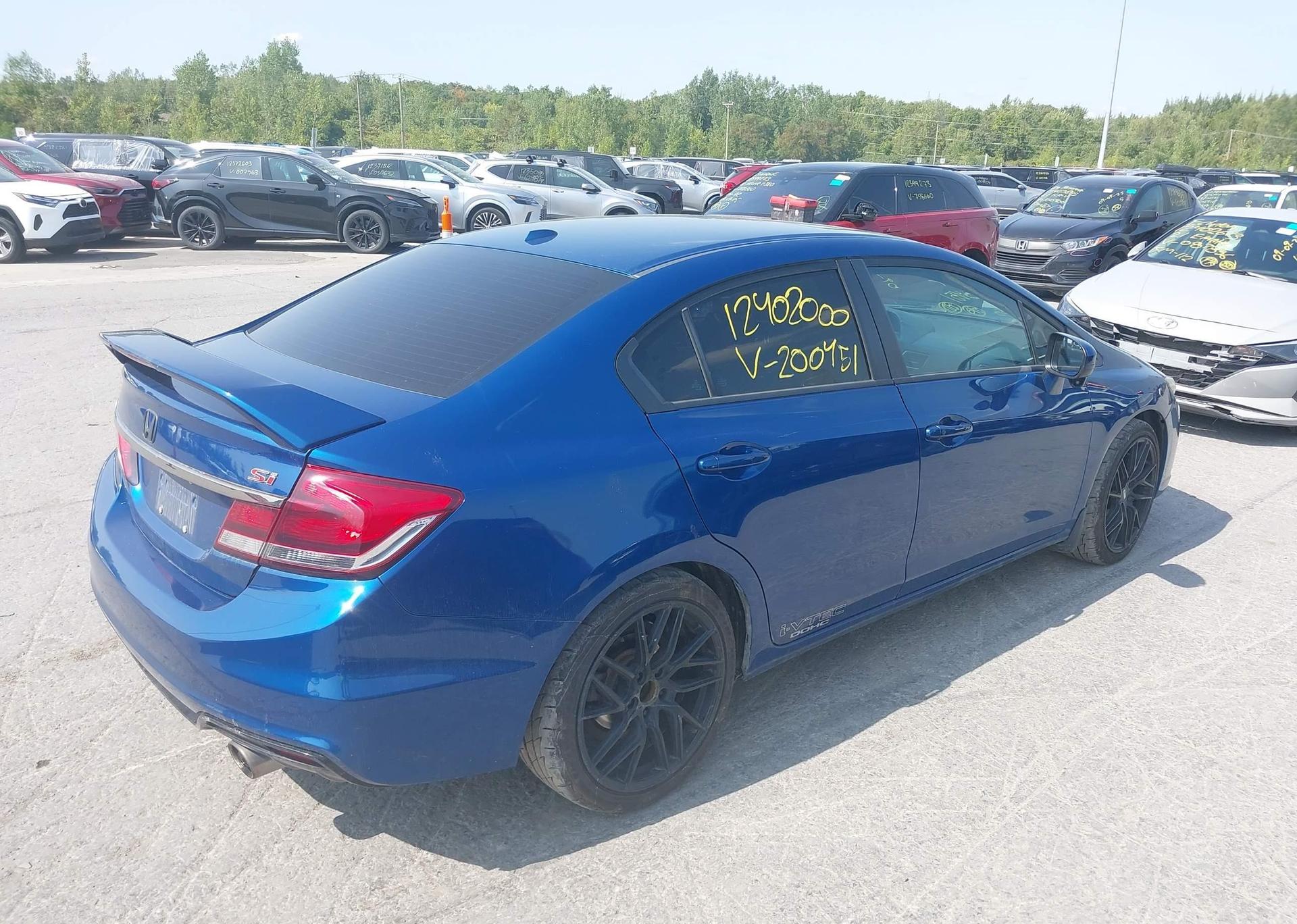 2015 HONDA CIVIC SI