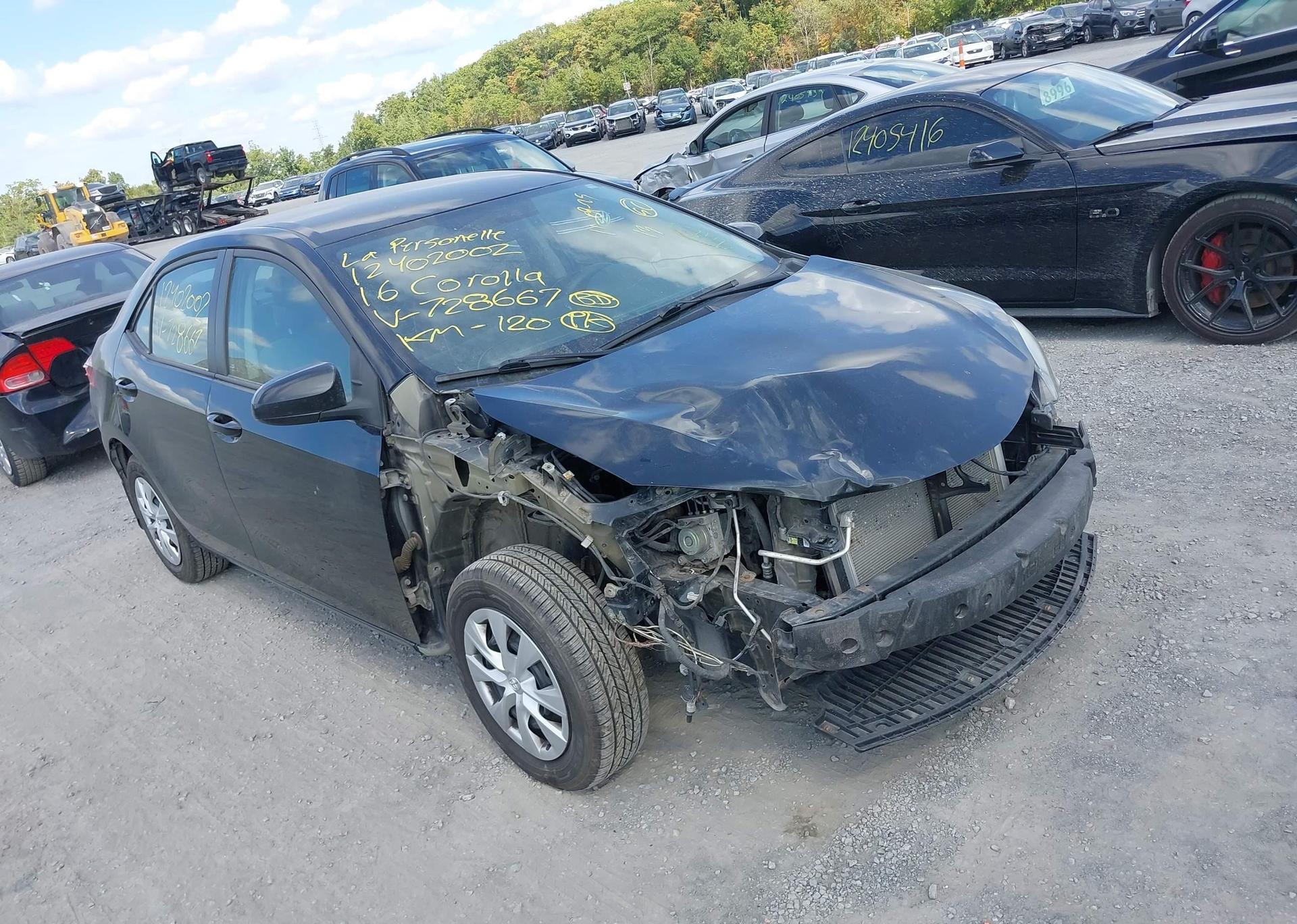 2016 TOYOTA COROLLA L