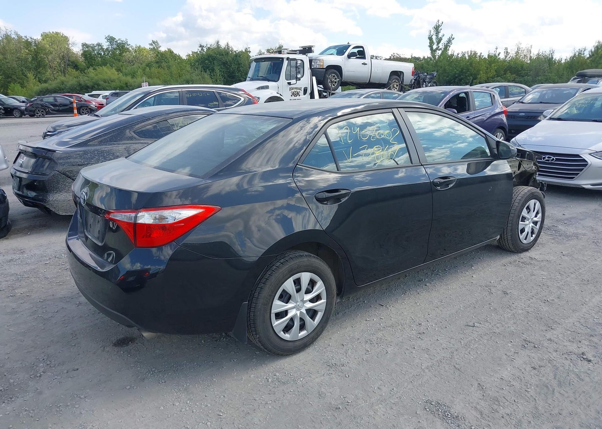 2016 TOYOTA COROLLA L