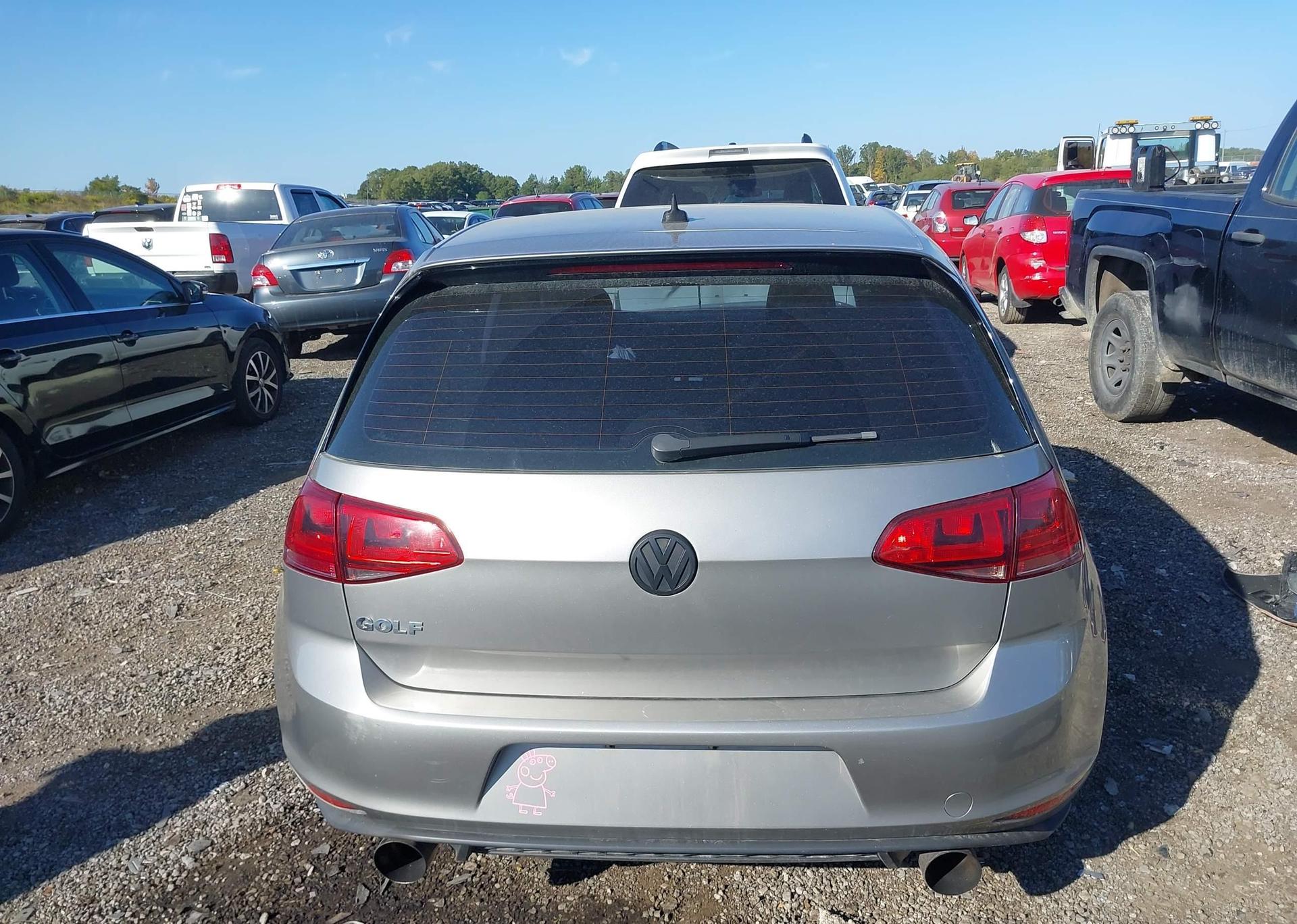 2015 VOLKSWAGEN GOLF