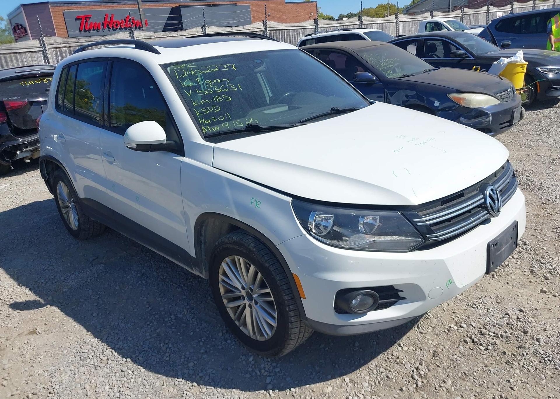 2016 VOLKSWAGEN TIGUAN COMFORTLINE