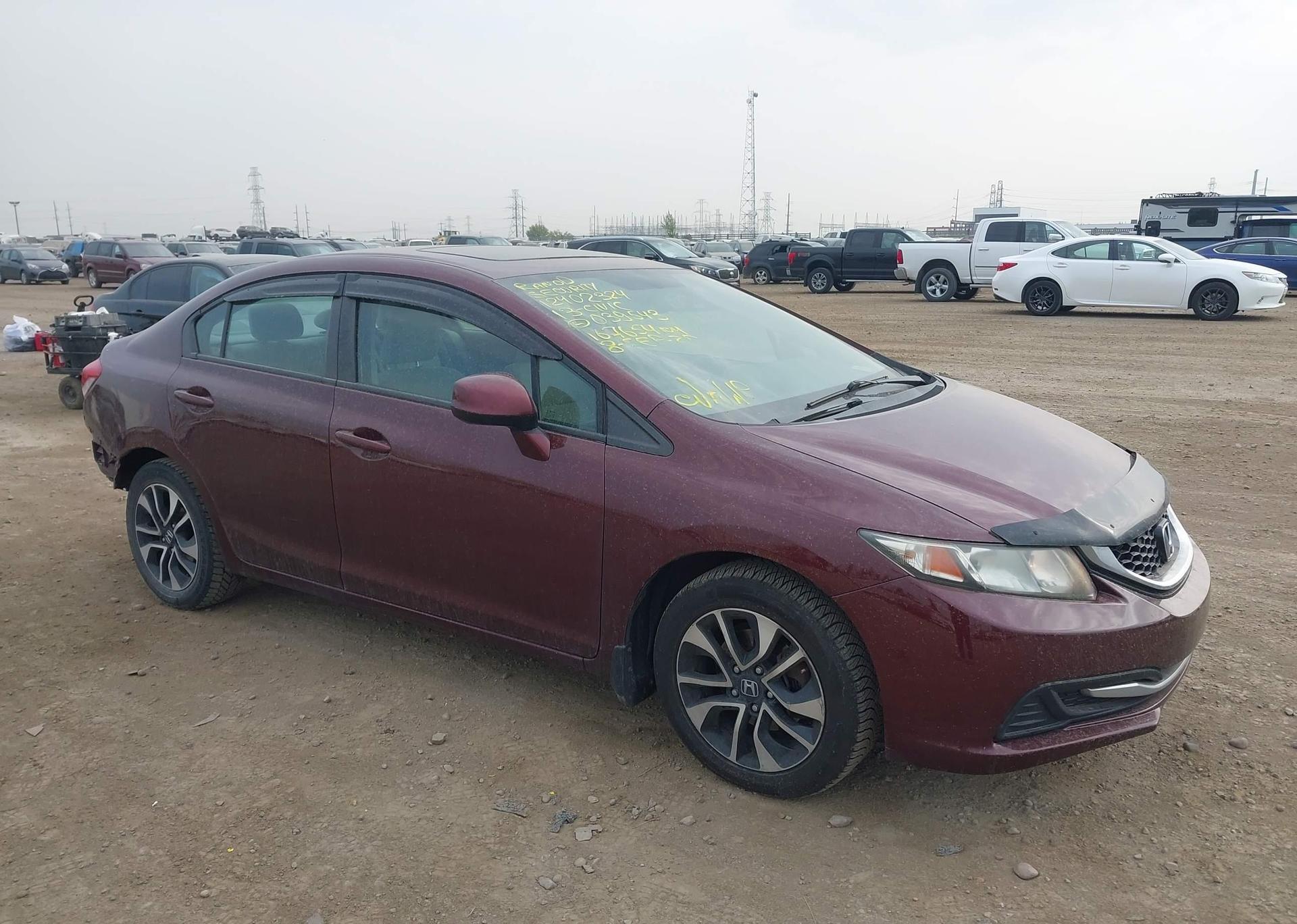 2013 HONDA CIVIC EX 4DR