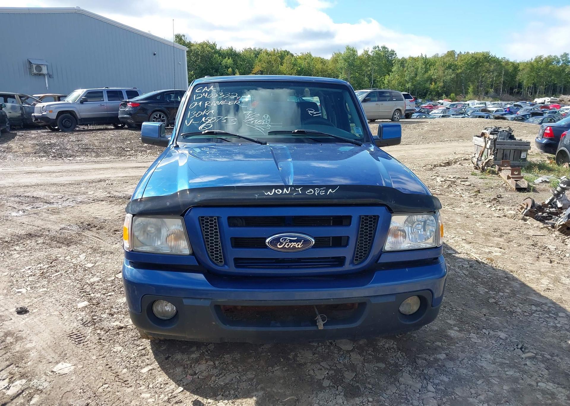 2009 FORD RANGER SUPER CAB