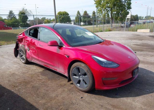 2022 TESLA MODEL 3